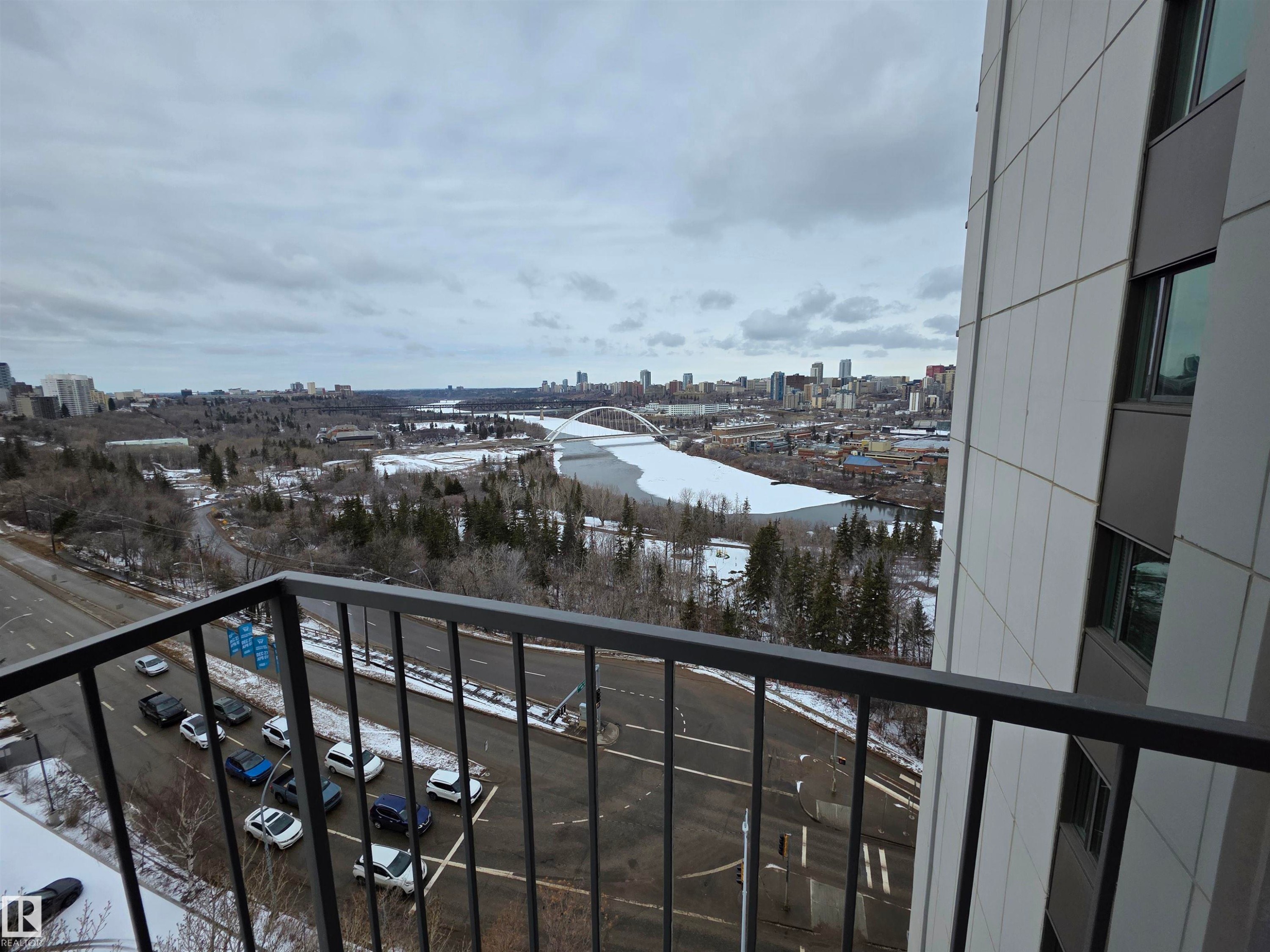 1201 10135 Saskatchewan Drive, Edmonton, AB - Outdoor With Balcony