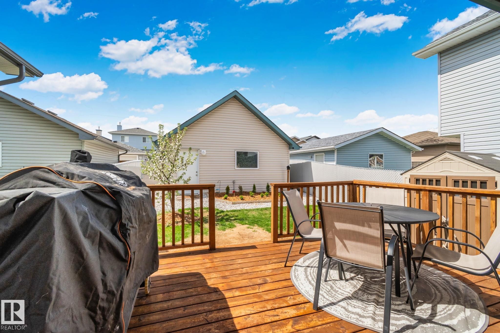 15608 44 Street, Edmonton, AB - Outdoor With Deck Patio Veranda With Exterior