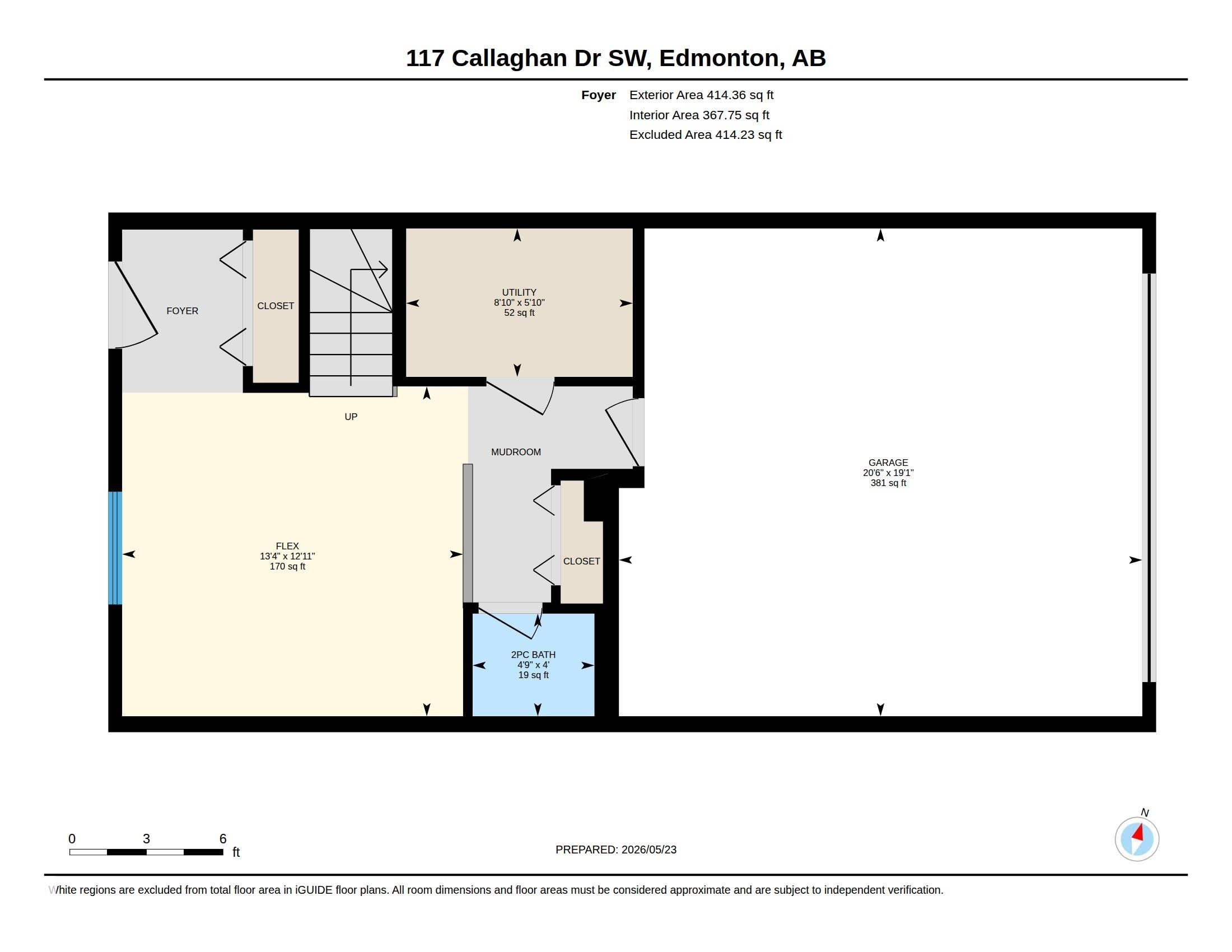 Floor plan - 117 Callaghan Drive Sw, Edmonton, AB - Other