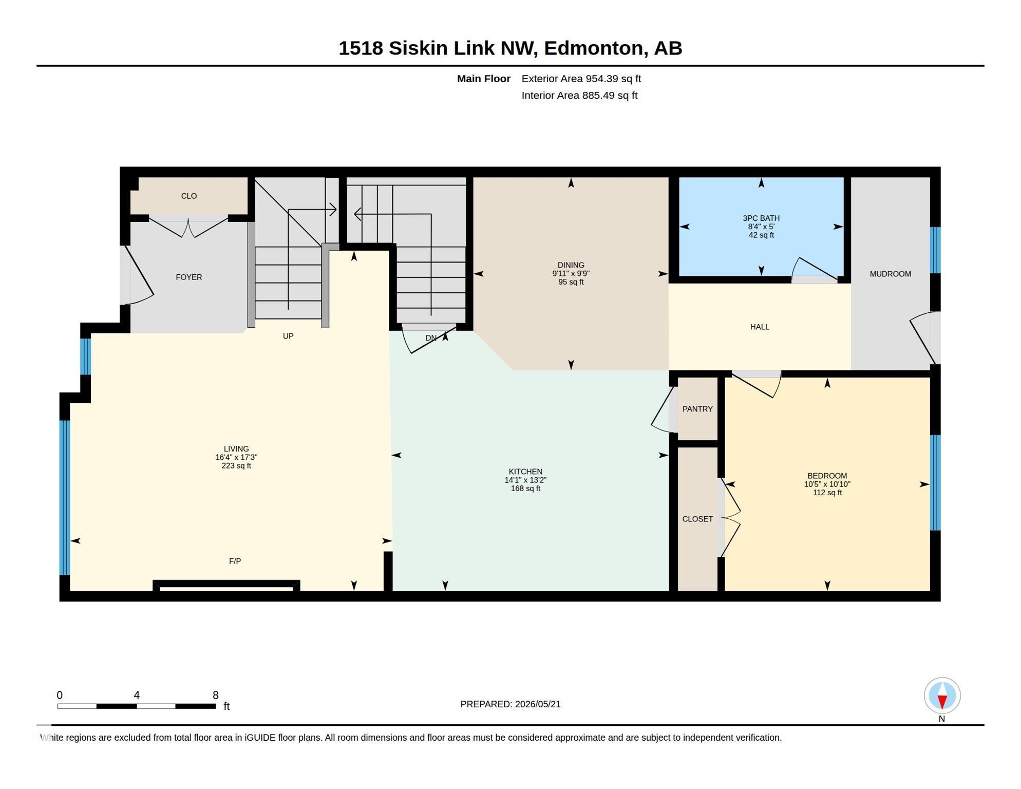Floor plan - 1518 Siskin Link Link, Edmonton, AB - Other