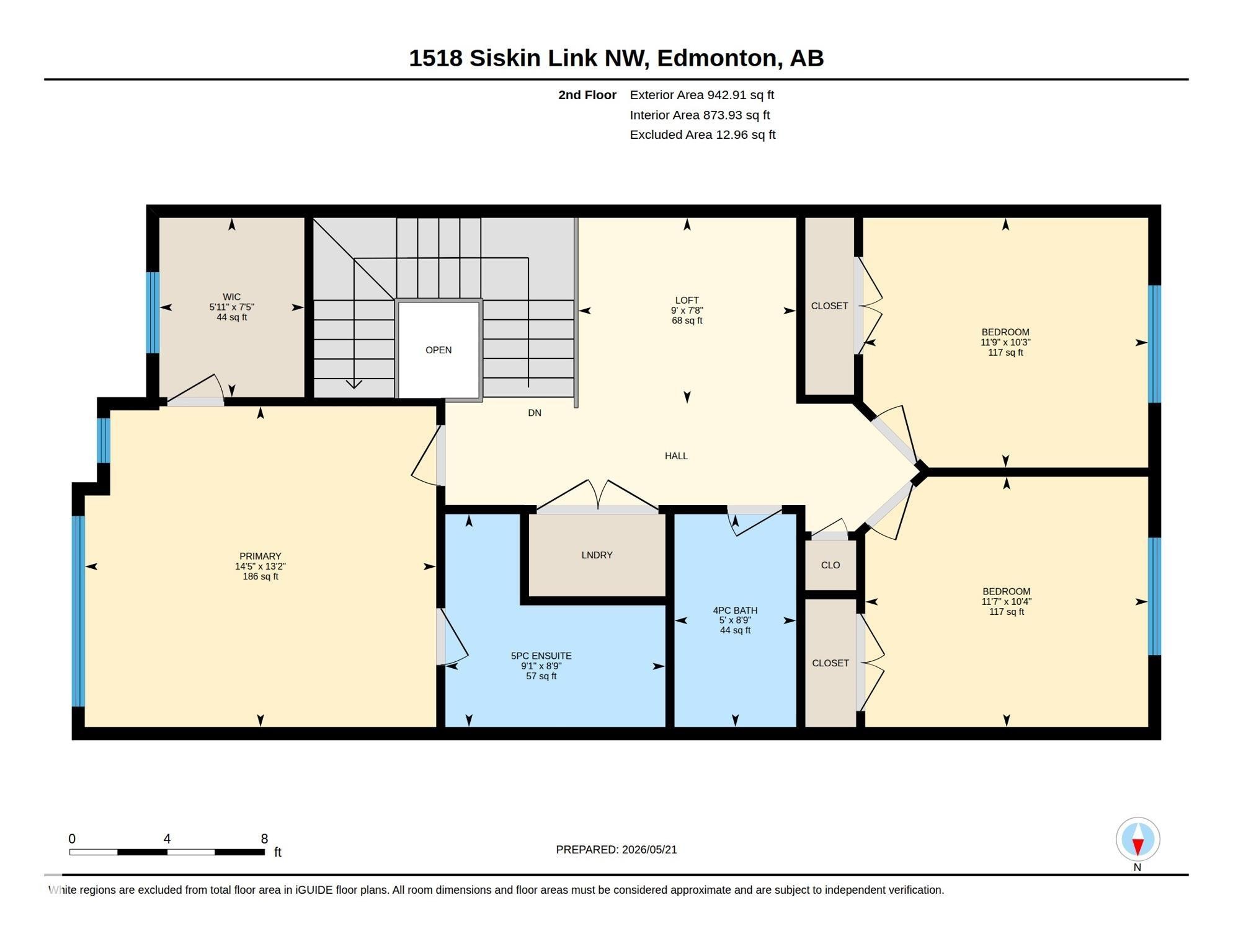 Floor plan - 1518 Siskin Link Link, Edmonton, AB - Other