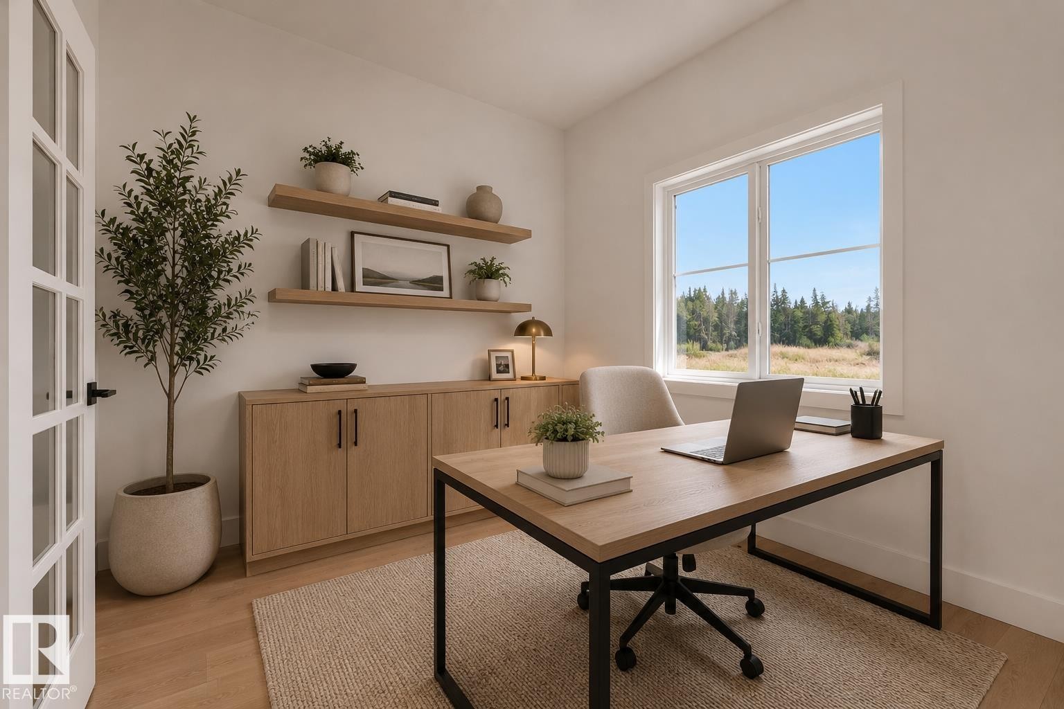 12 Cobblestone Gate, Spruce Grove, AB - Indoor Photo Showing Office