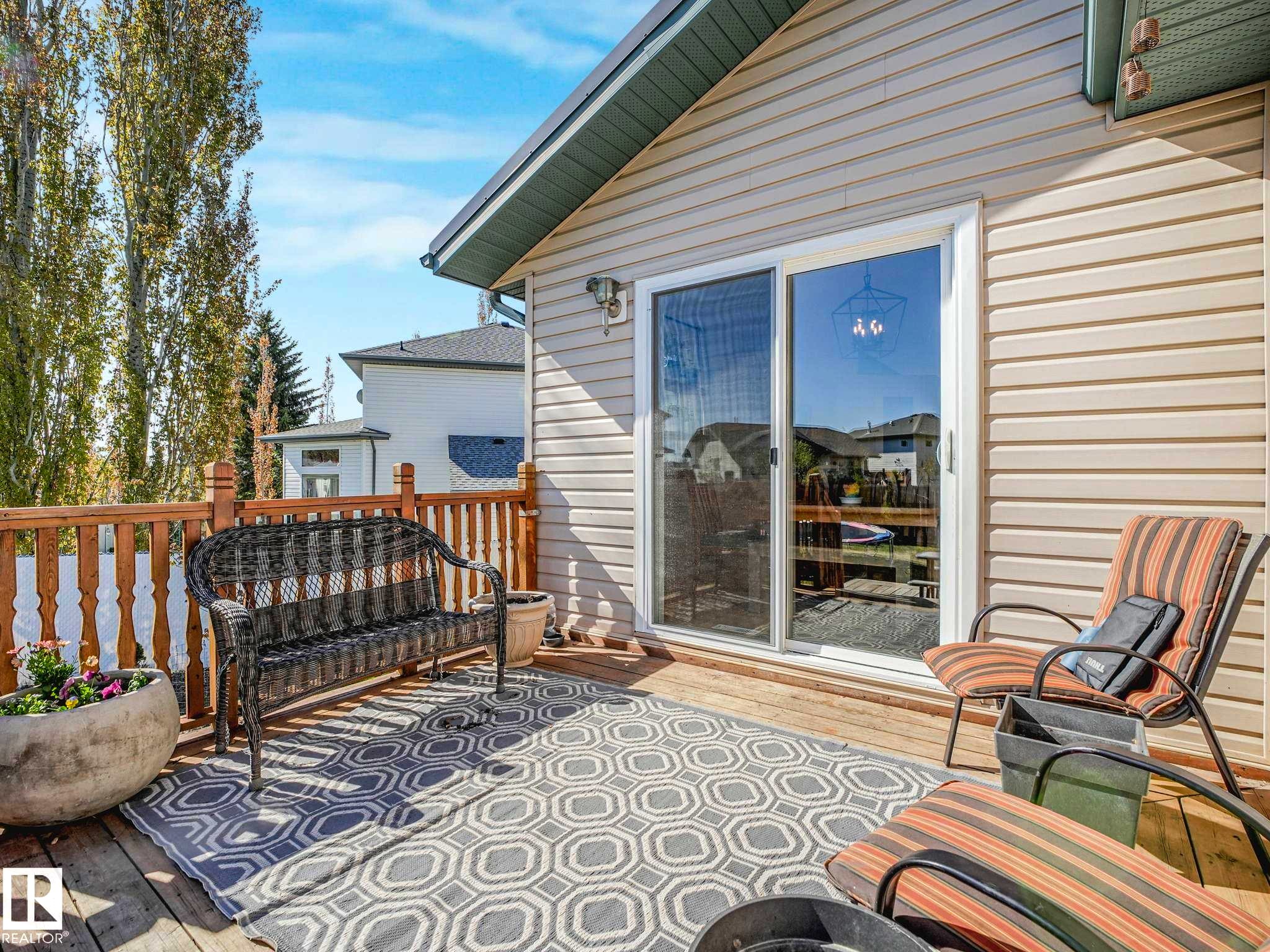 3608 130 Avenue, Edmonton, AB - Outdoor With Deck Patio Veranda With Exterior