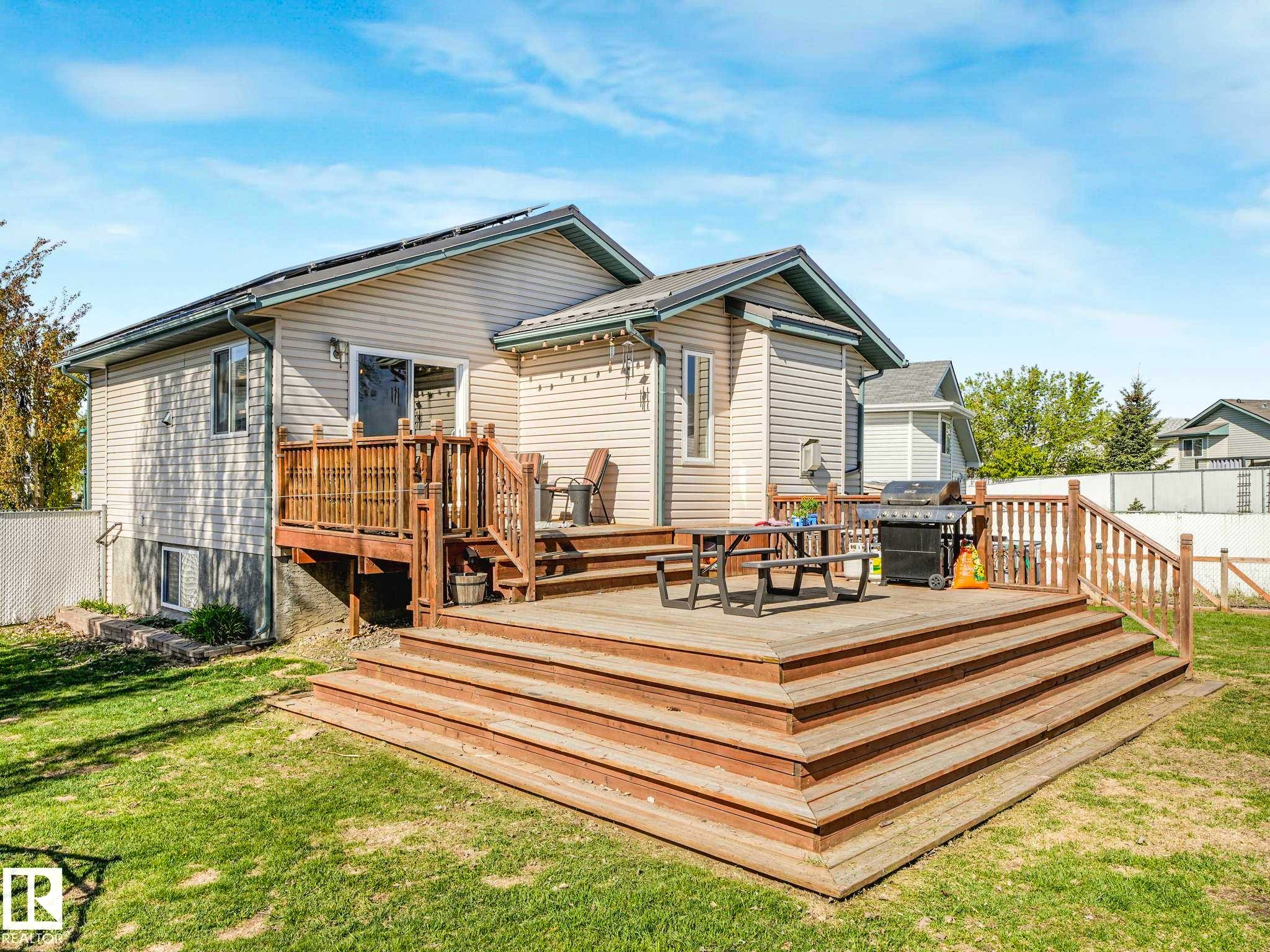 3608 130 Avenue, Edmonton, AB - Outdoor With Deck Patio Veranda With Exterior