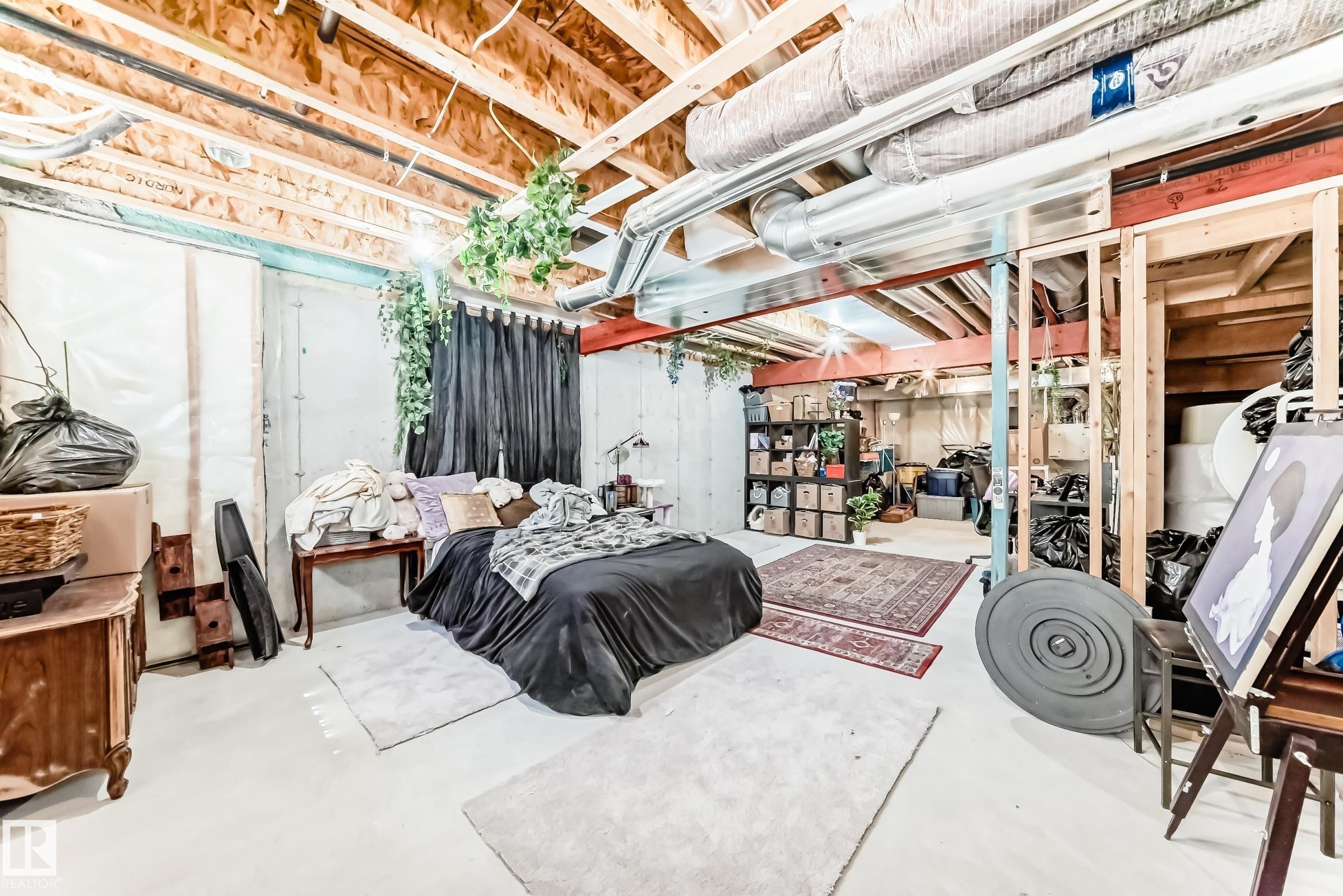 5165 Edgemont Boulevard, Edmonton, AB - Indoor Photo Showing Basement