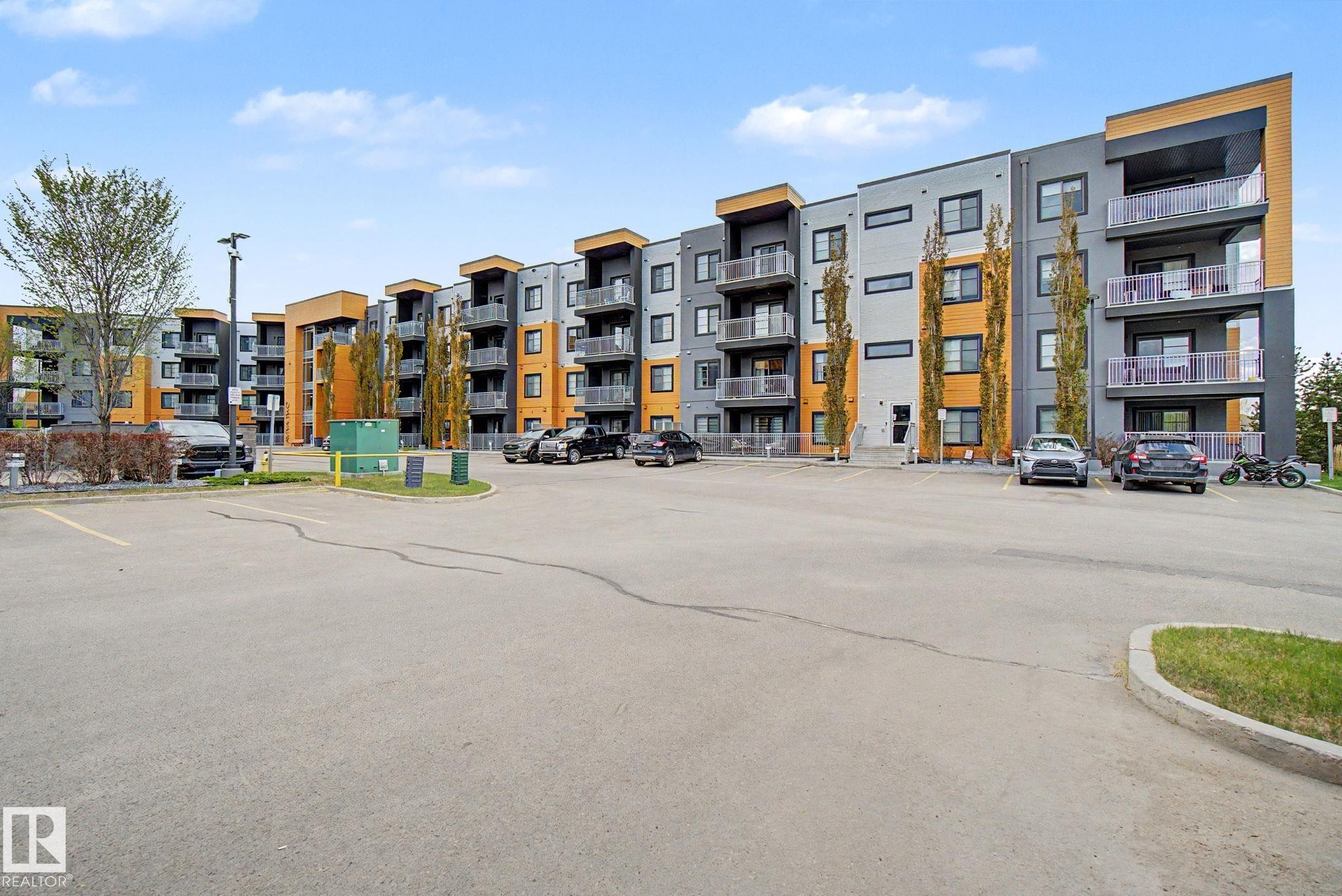 129 503 Albany Way, Edmonton, AB - Outdoor With Balcony With Facade