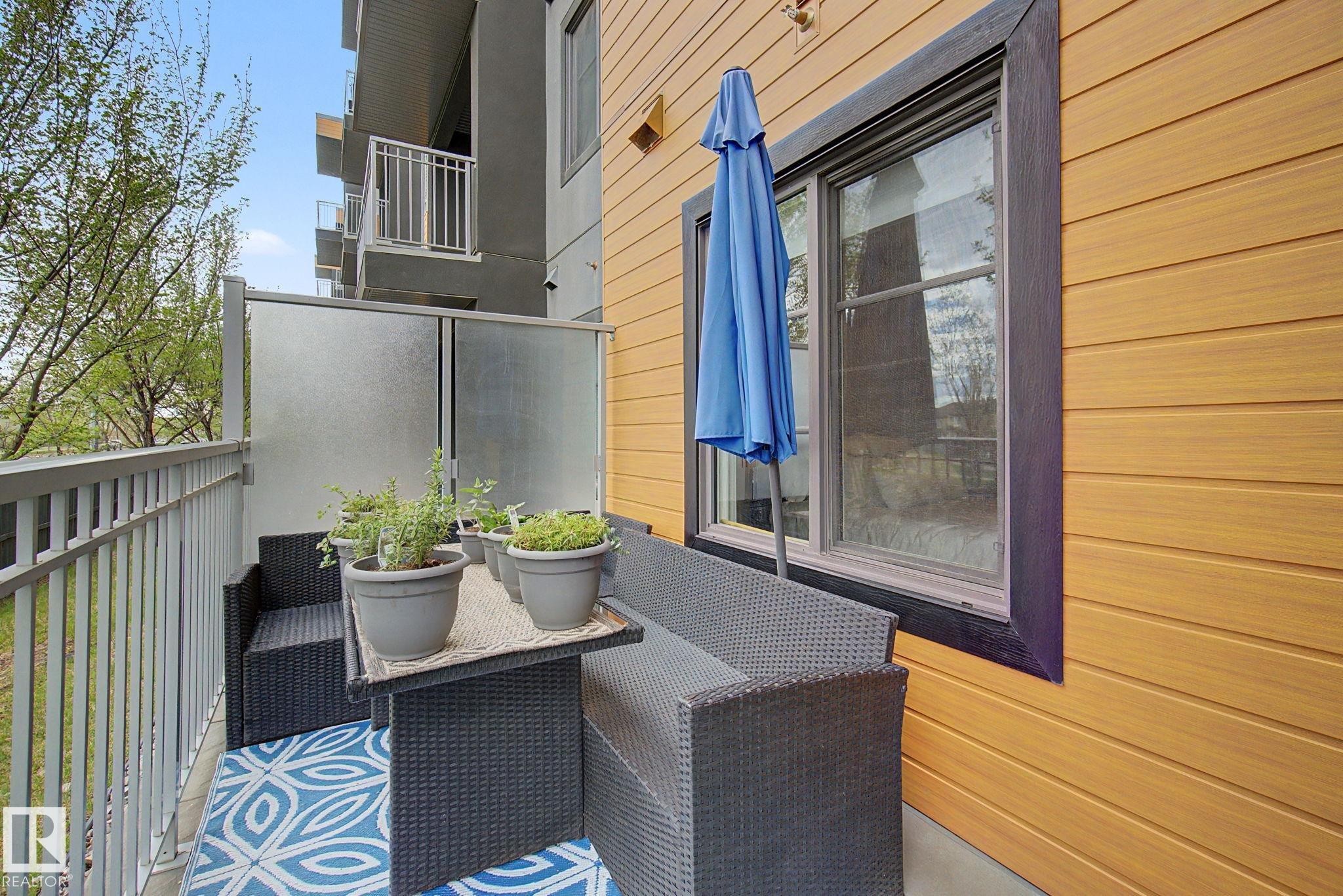 129 503 Albany Way, Edmonton, AB - Outdoor With Balcony With Exterior