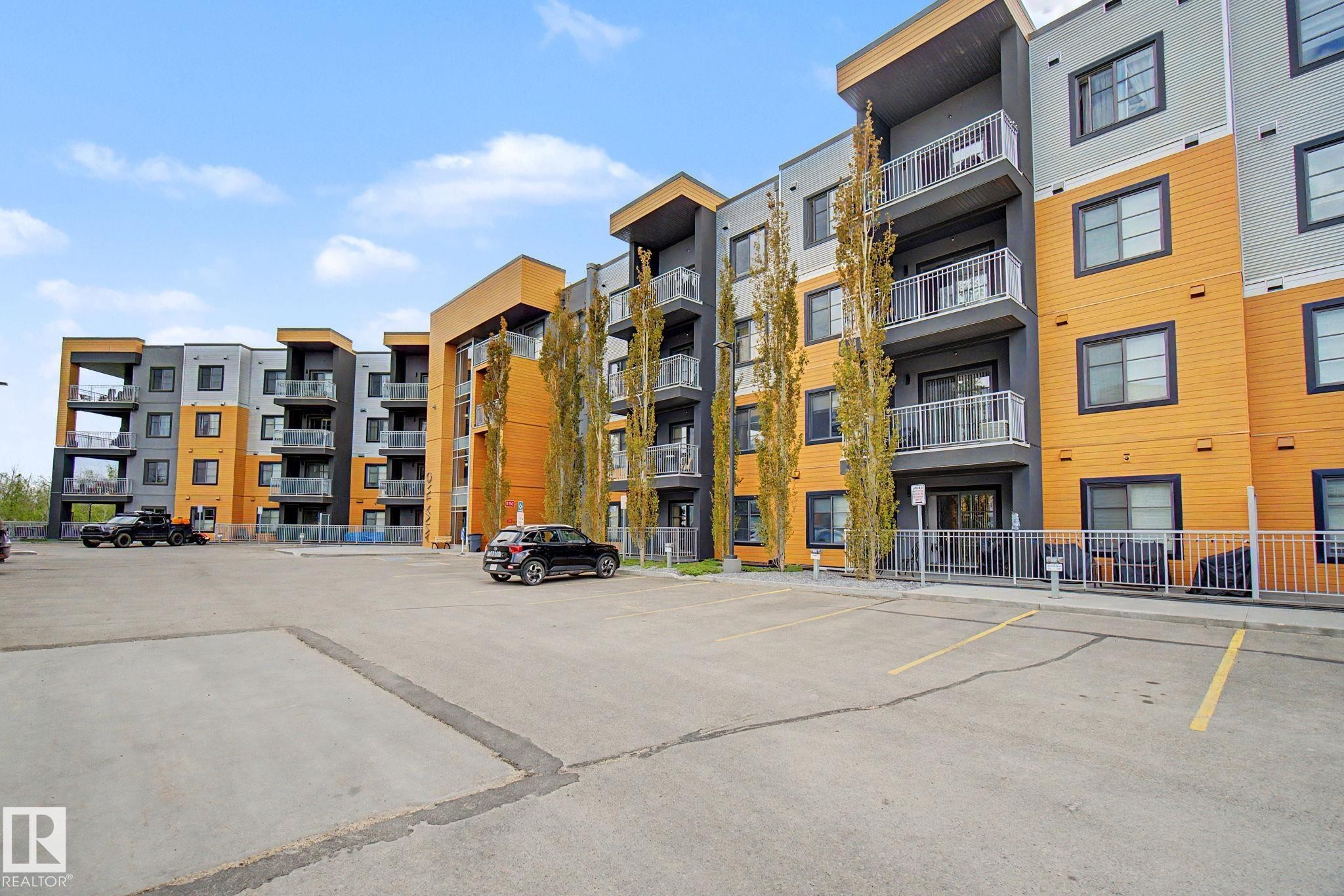 129 503 Albany Way, Edmonton, AB - Outdoor With Balcony With Facade