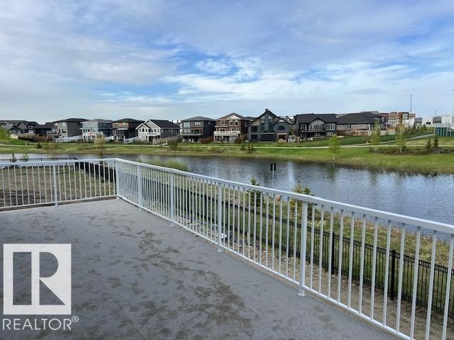 44 Eldridge Point(E), St. Albert, AB - Outdoor With Body Of Water With View