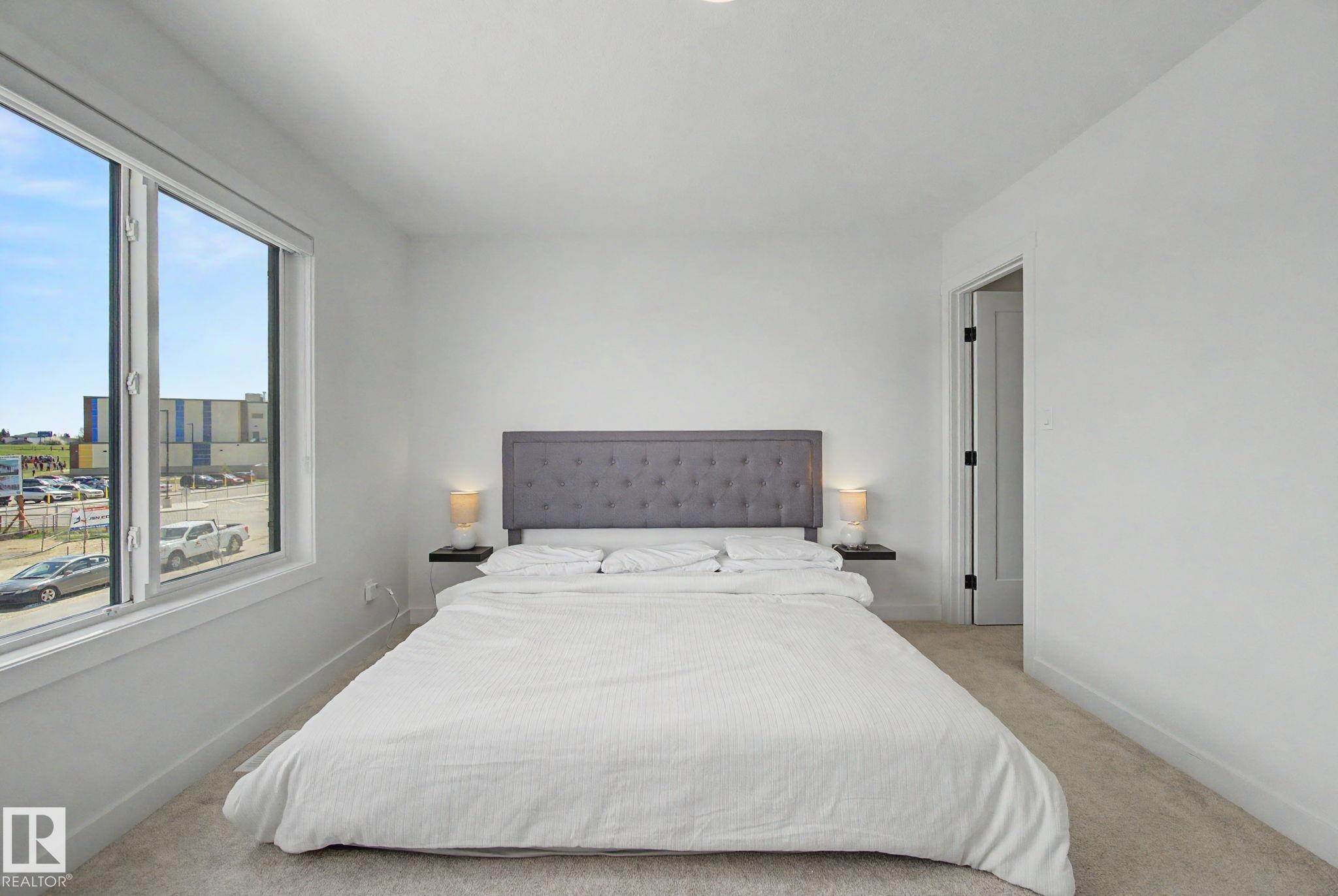 117 Brickyard Drive, Stony Plain, AB - Indoor Photo Showing Bedroom