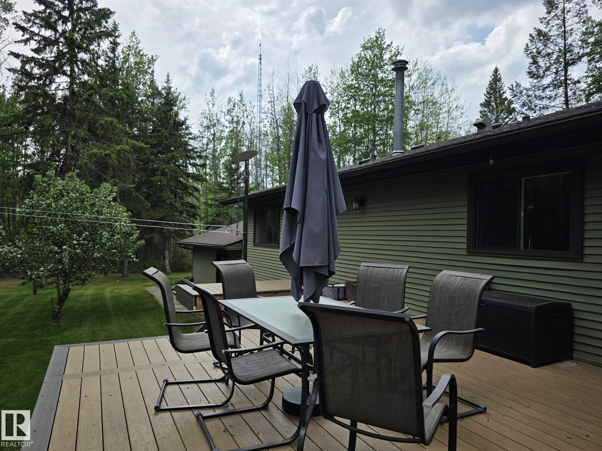 1, 49321 Range Road 72, Rural Brazeau County, AB - Outdoor With Deck Patio Veranda With Exterior