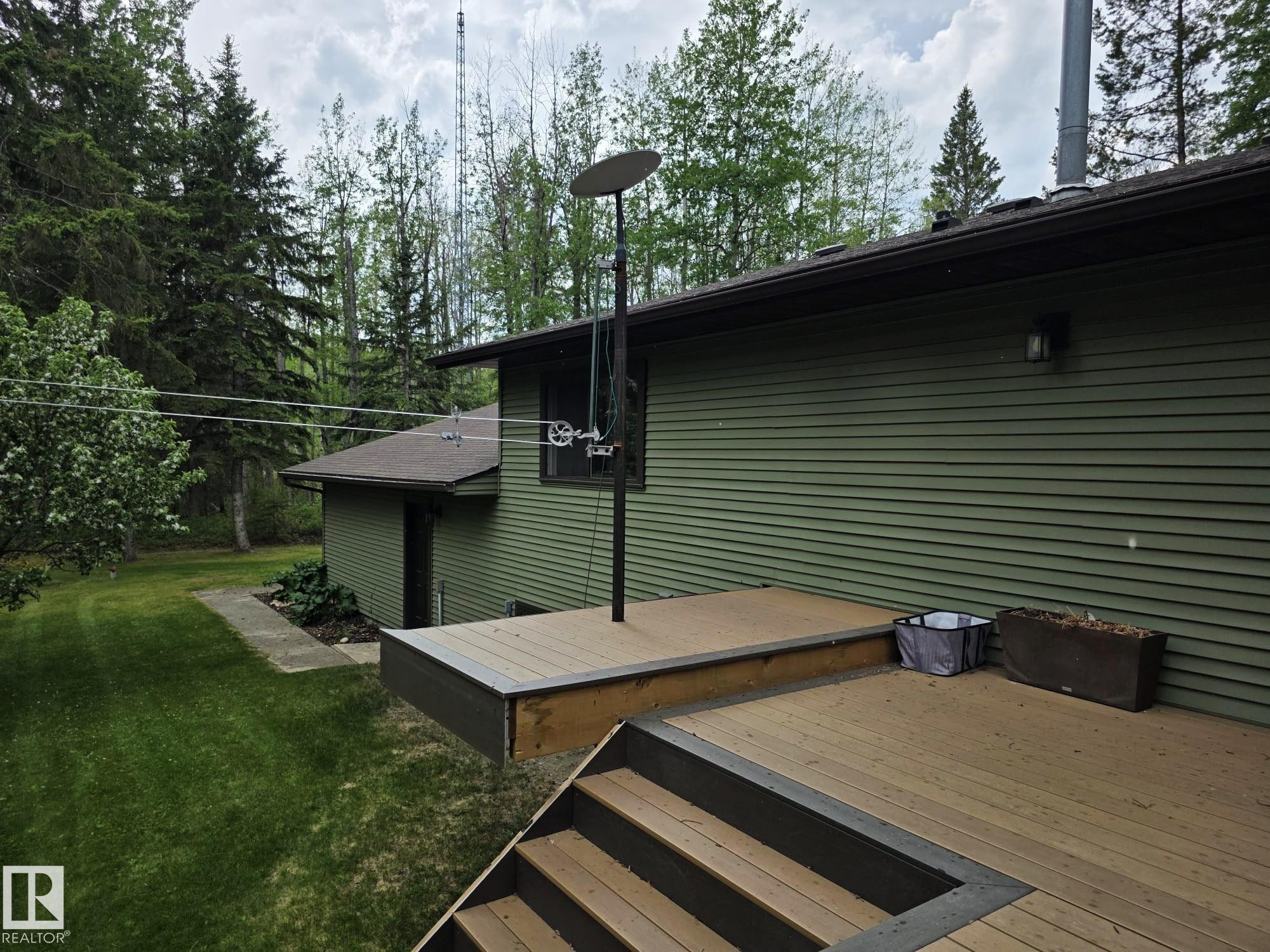1, 49321 Range Road 72, Rural Brazeau County, AB - Outdoor With Deck Patio Veranda With Exterior