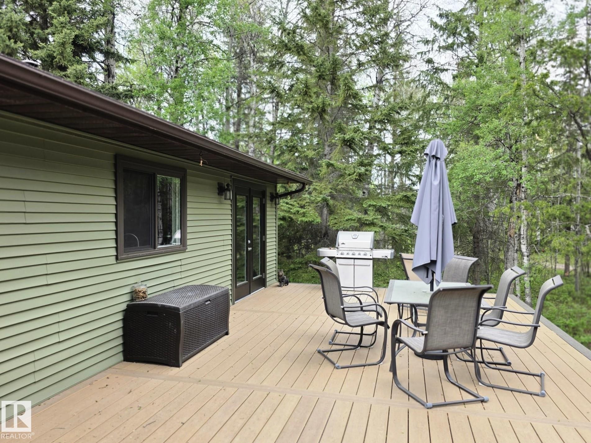 1, 49321 Range Road 72, Rural Brazeau County, AB - Outdoor With Deck Patio Veranda With Exterior