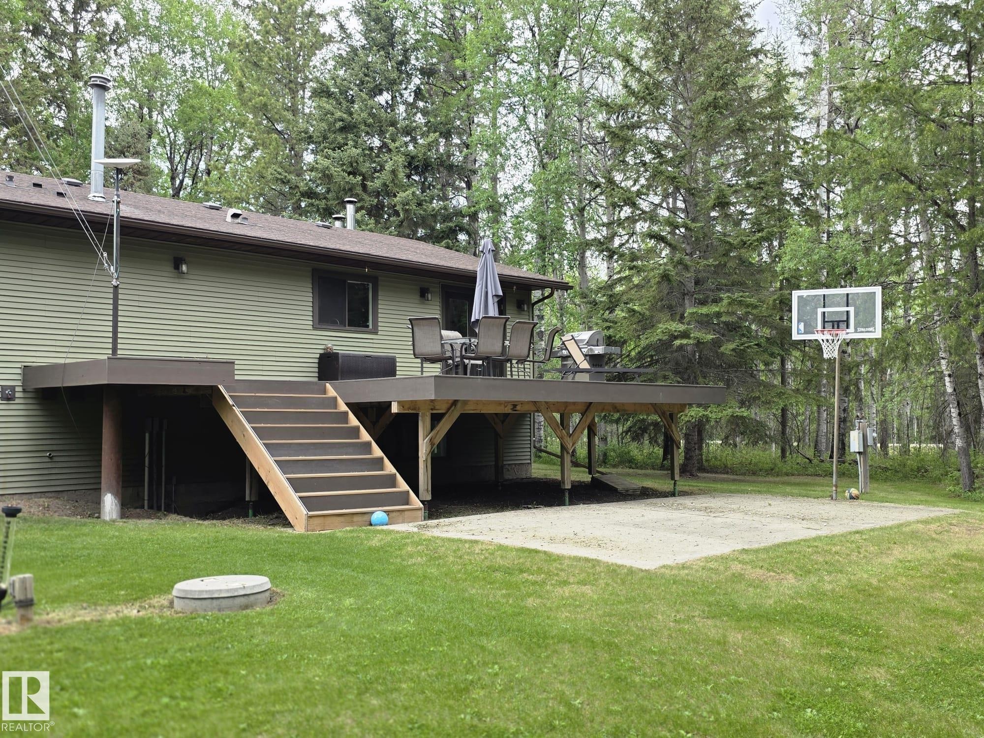 1, 49321 Range Road 72, Rural Brazeau County, AB - Outdoor With Deck Patio Veranda
