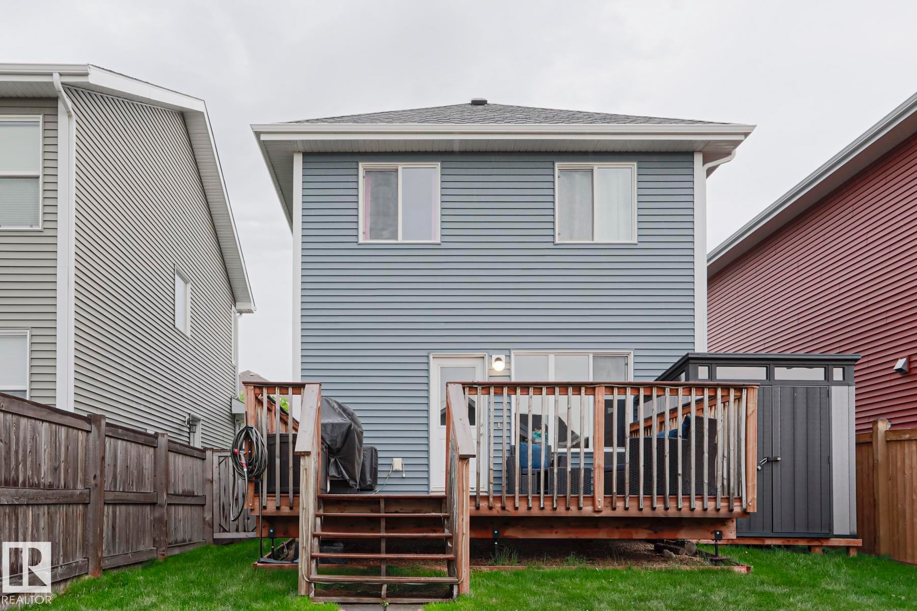 492 Ebbers Way Nw, Edmonton, AB - Outdoor With Deck Patio Veranda With Exterior