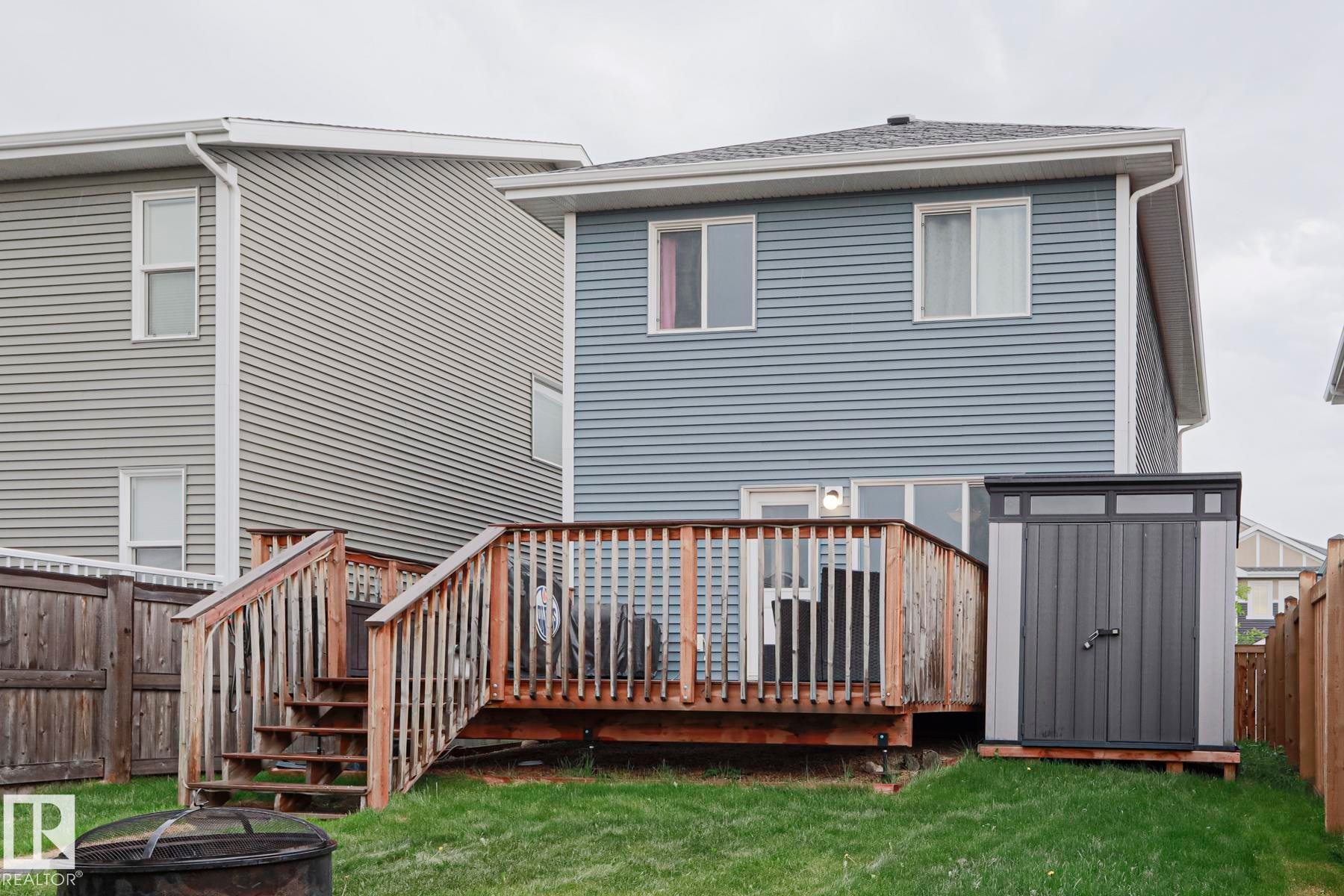492 Ebbers Way Nw, Edmonton, AB - Outdoor With Deck Patio Veranda With Exterior