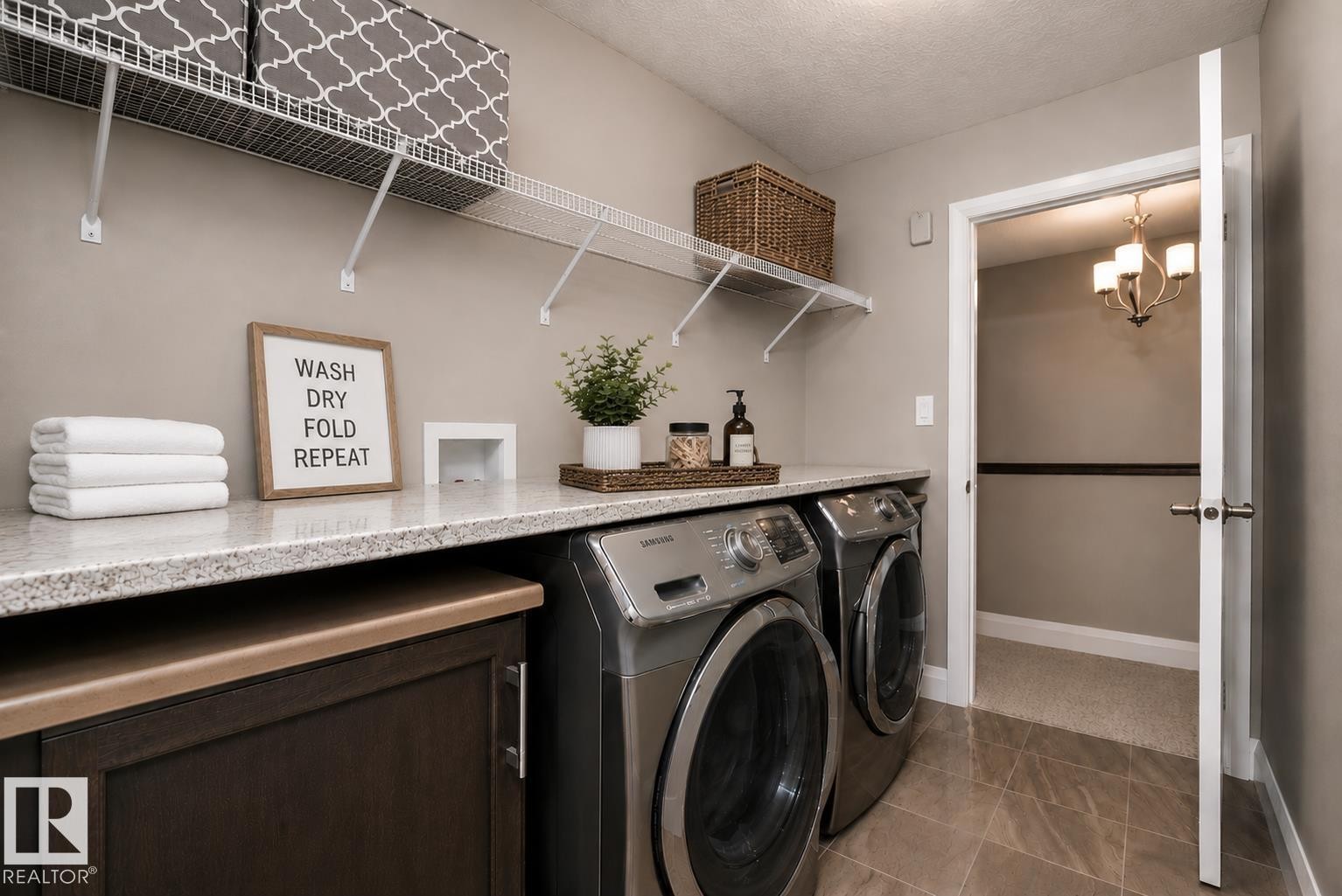 153 Sturtz Bend, Leduc, AB - Indoor Photo Showing Laundry Room
