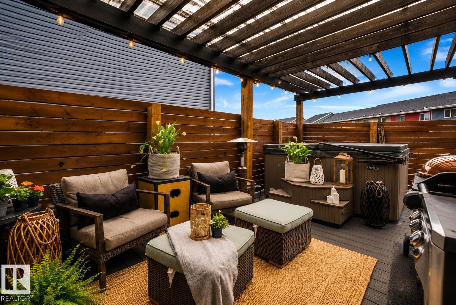 153 Sturtz Bend, Leduc, AB - Outdoor With Deck Patio Veranda With Exterior