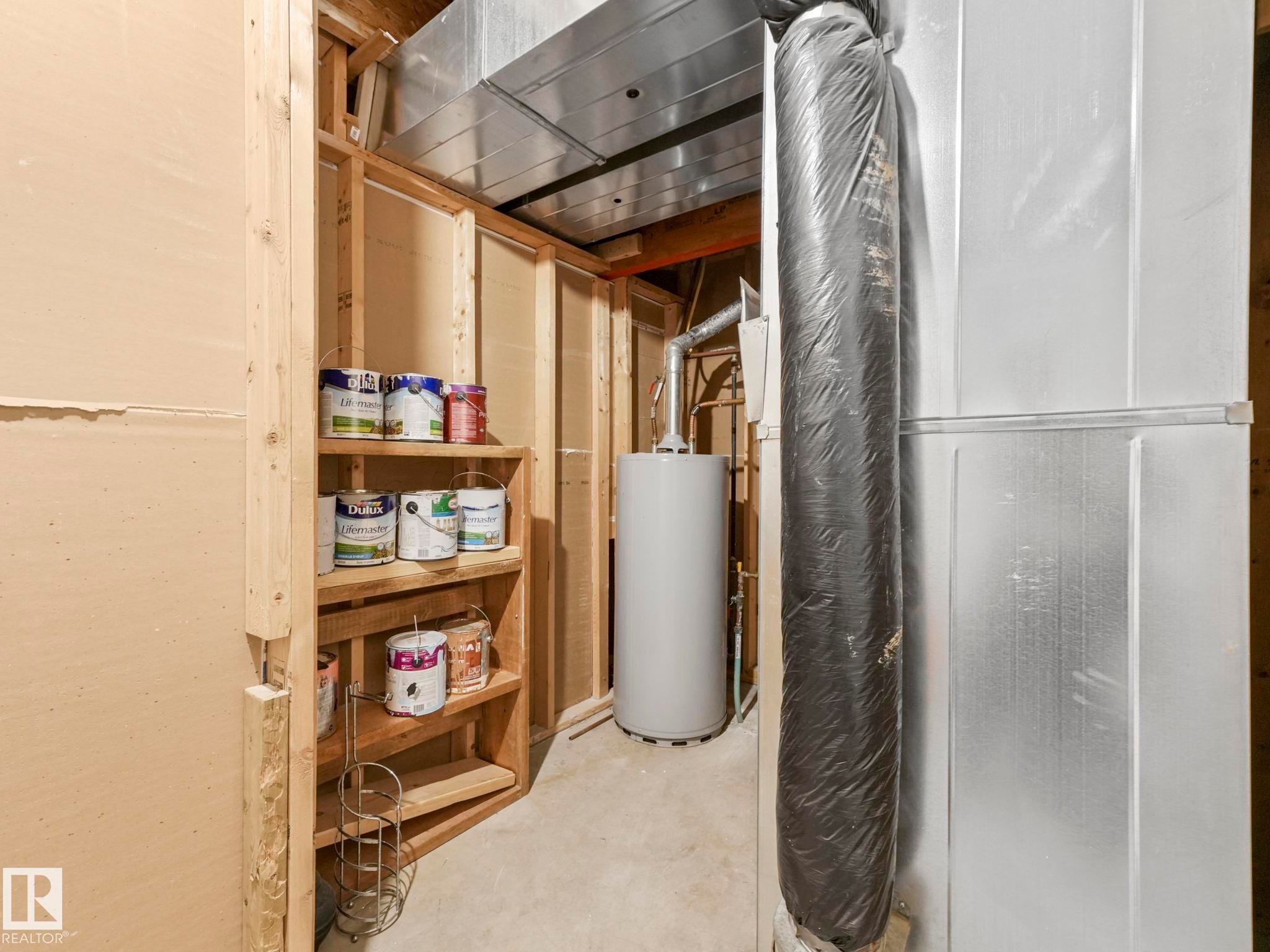 173 Castle Drive, Edmonton, AB - Indoor Photo Showing Basement