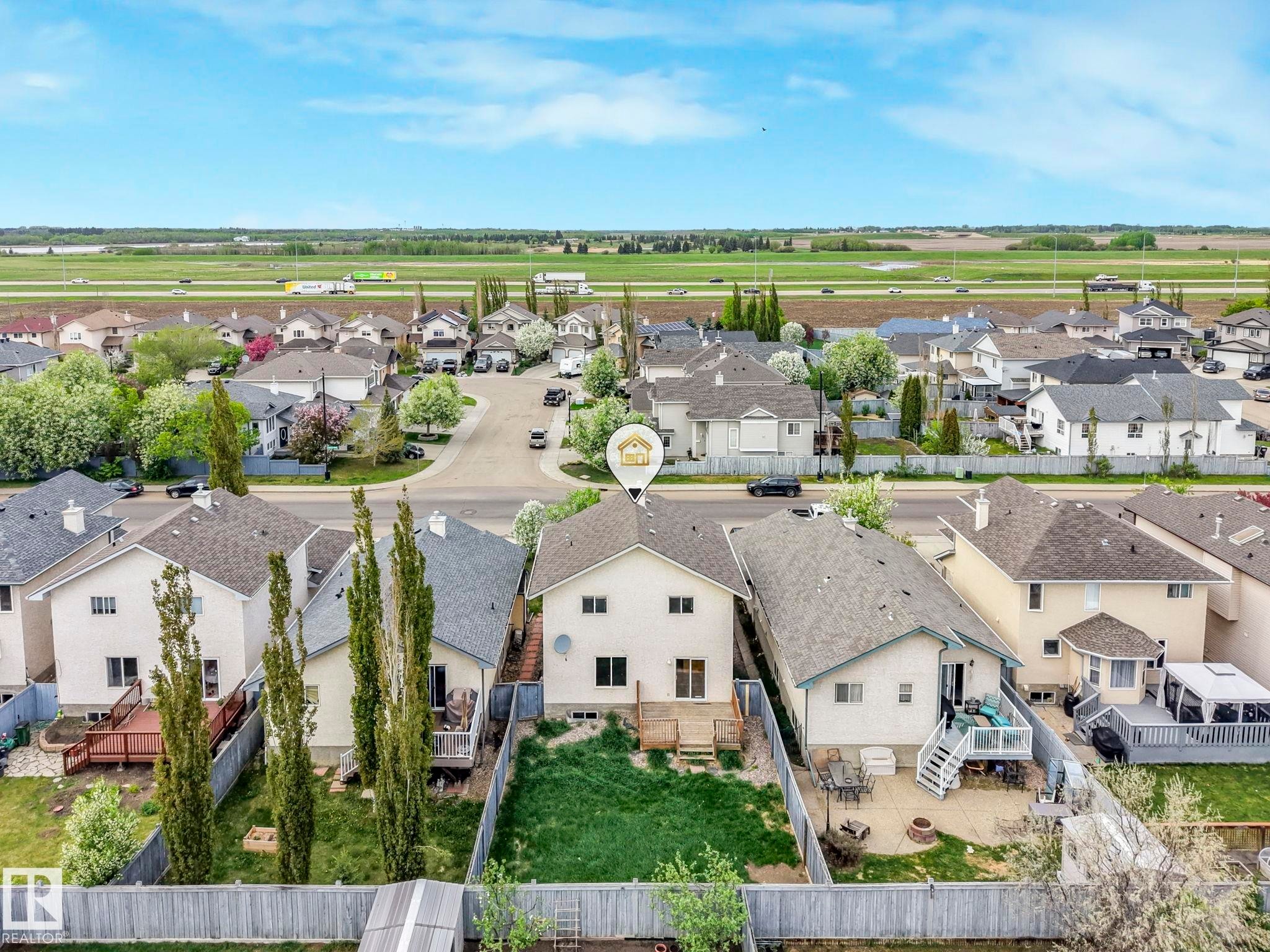 173 Castle Drive, Edmonton, AB - Outdoor With View