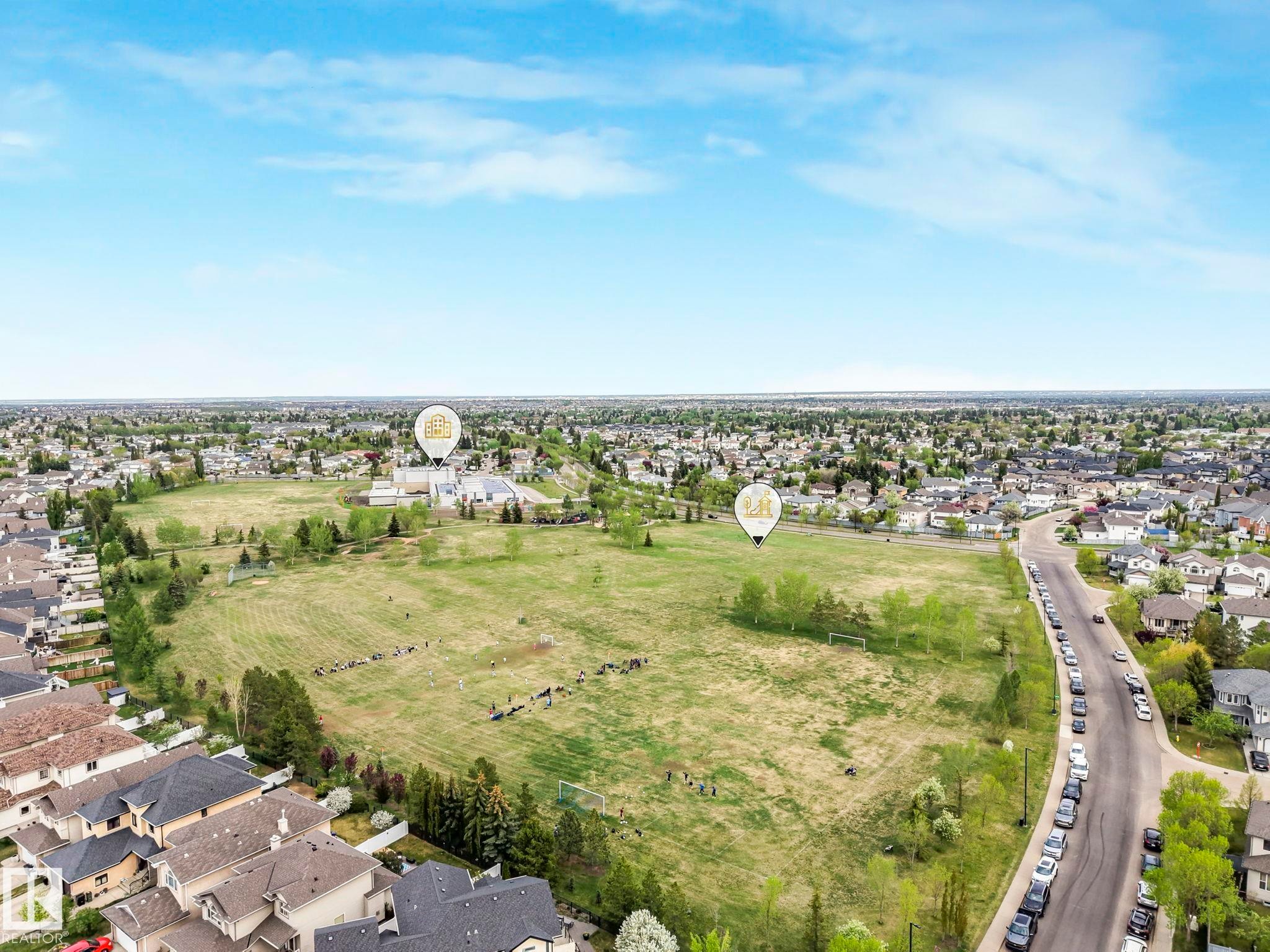 173 Castle Drive, Edmonton, AB - Outdoor With View