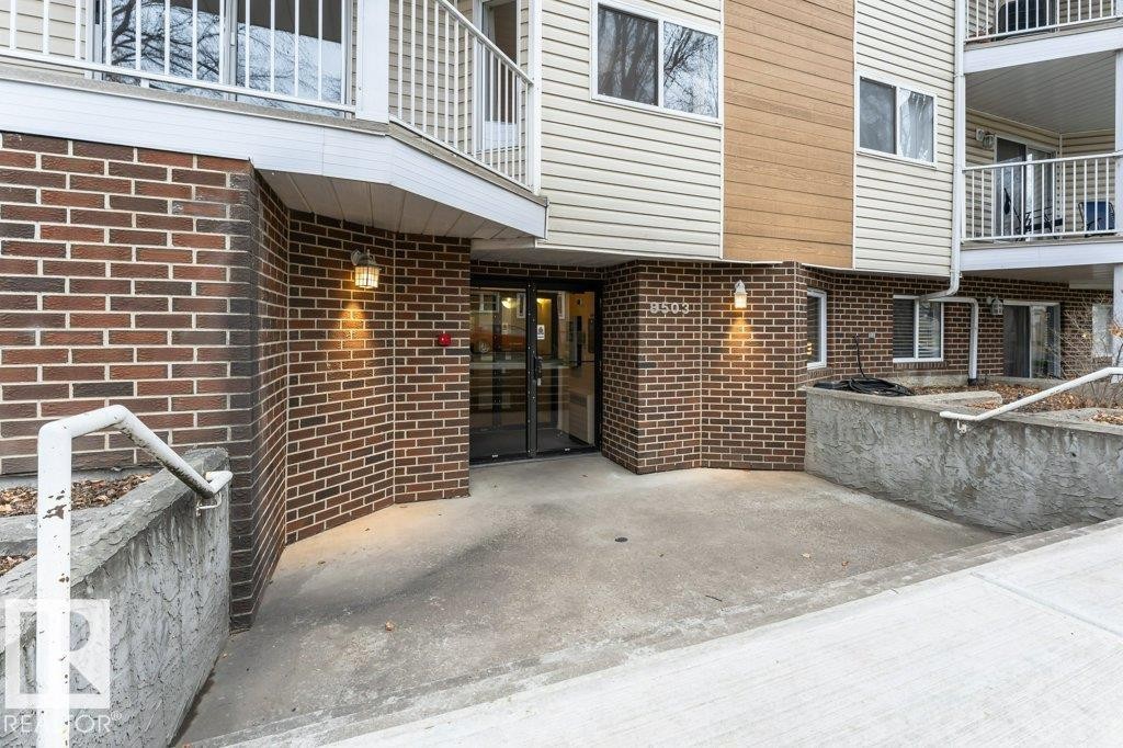 #203 8503 108 St Nw, Edmonton, AB - Outdoor With Balcony