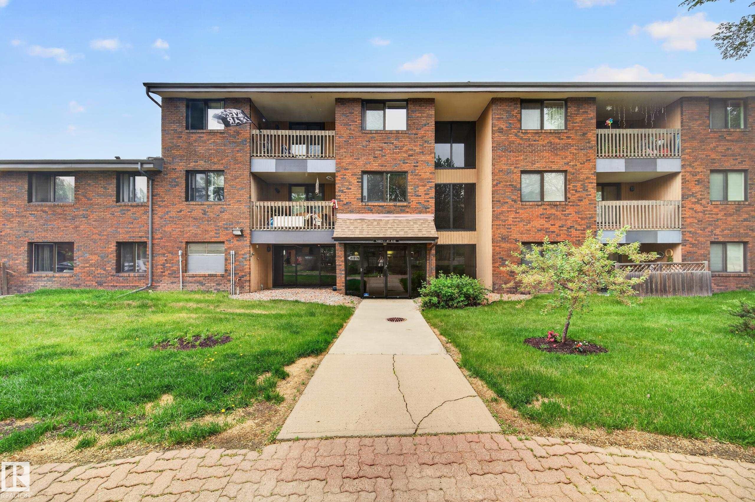 312 14811 51 Avenue, Edmonton, AB - Outdoor With Balcony