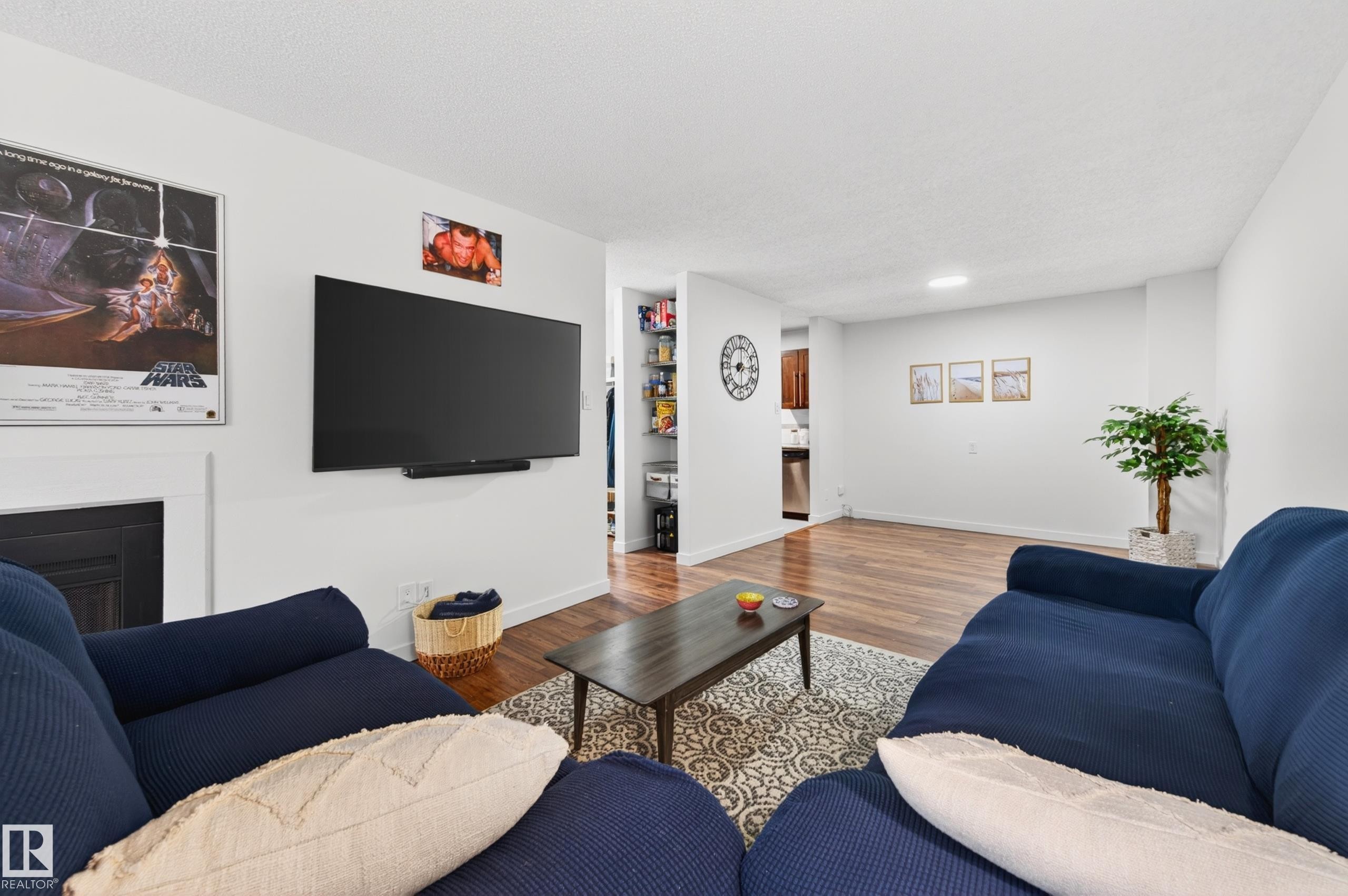 312 14811 51 Avenue, Edmonton, AB - Indoor Photo Showing Living Room