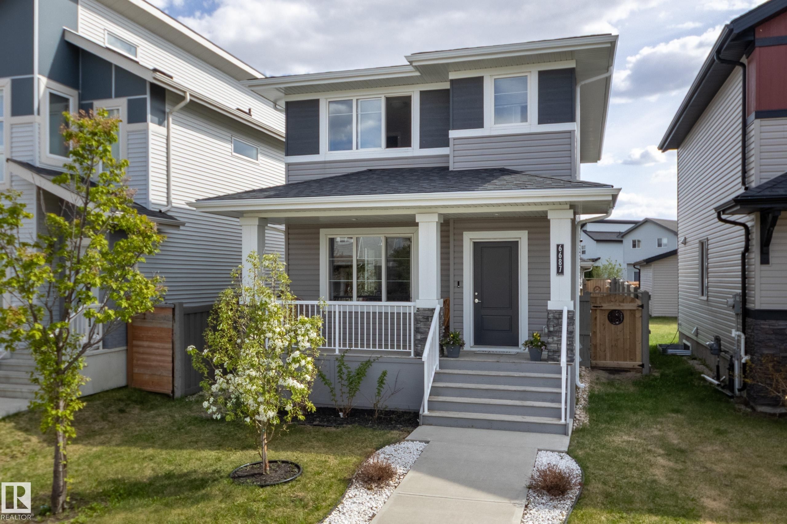 6687 Cardinal Road, Edmonton, AB - Outdoor With Deck Patio Veranda