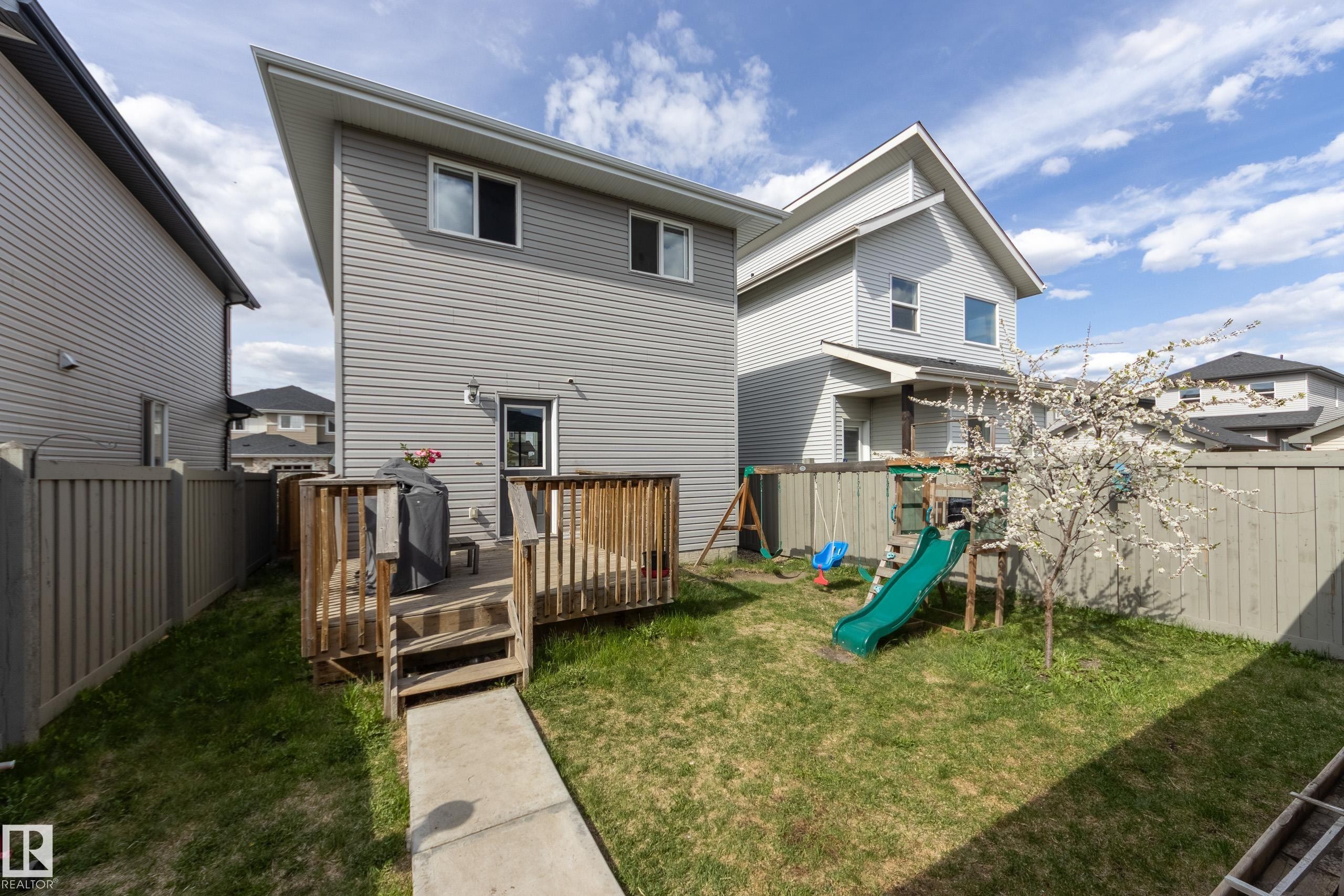 6687 Cardinal Road, Edmonton, AB - Outdoor With Deck Patio Veranda
