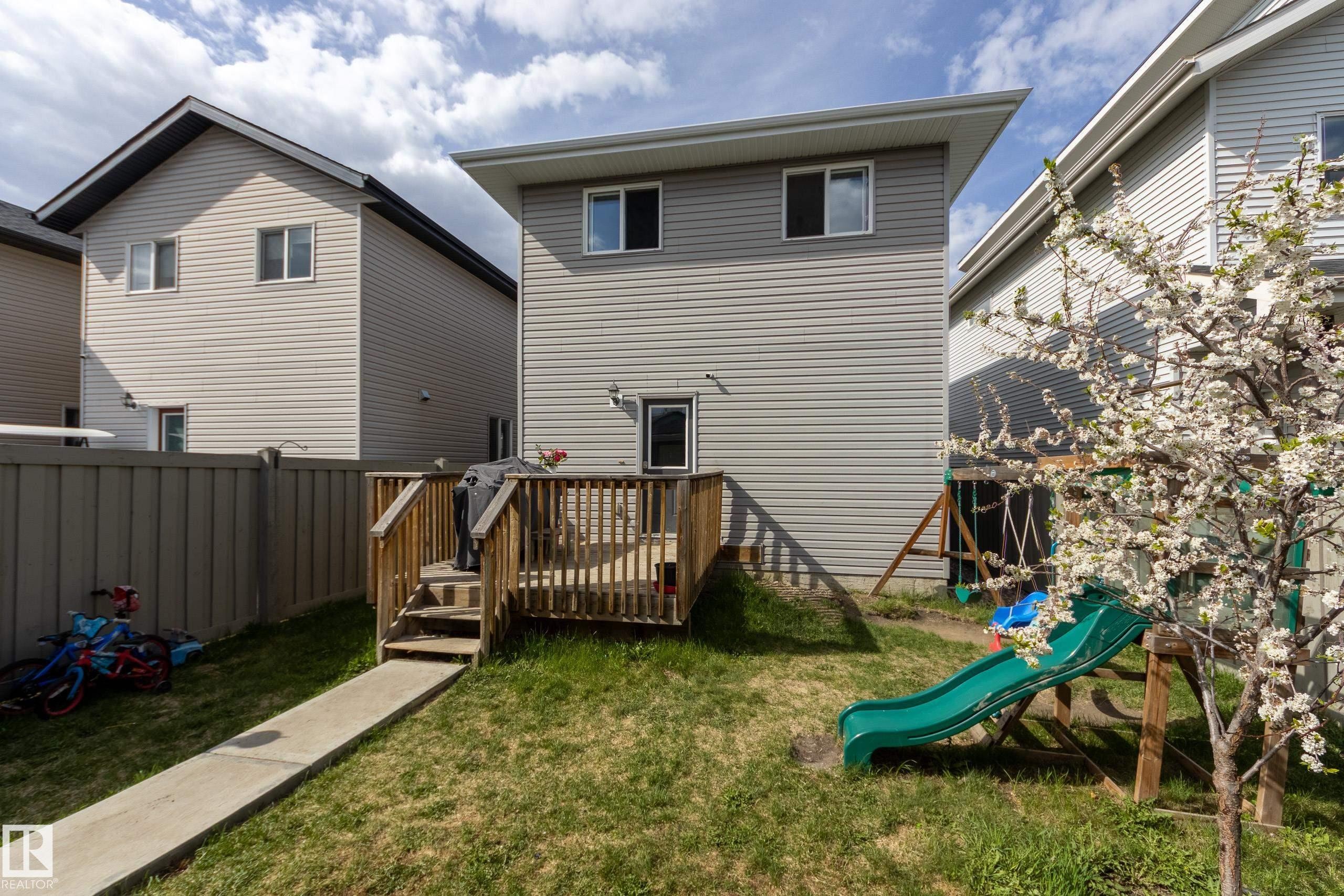 6687 Cardinal Road, Edmonton, AB - Outdoor With Deck Patio Veranda With Exterior