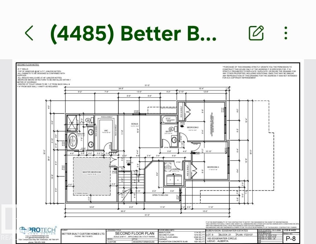 Floor plan - 163 Edgewater Circle, Leduc, AB - Other