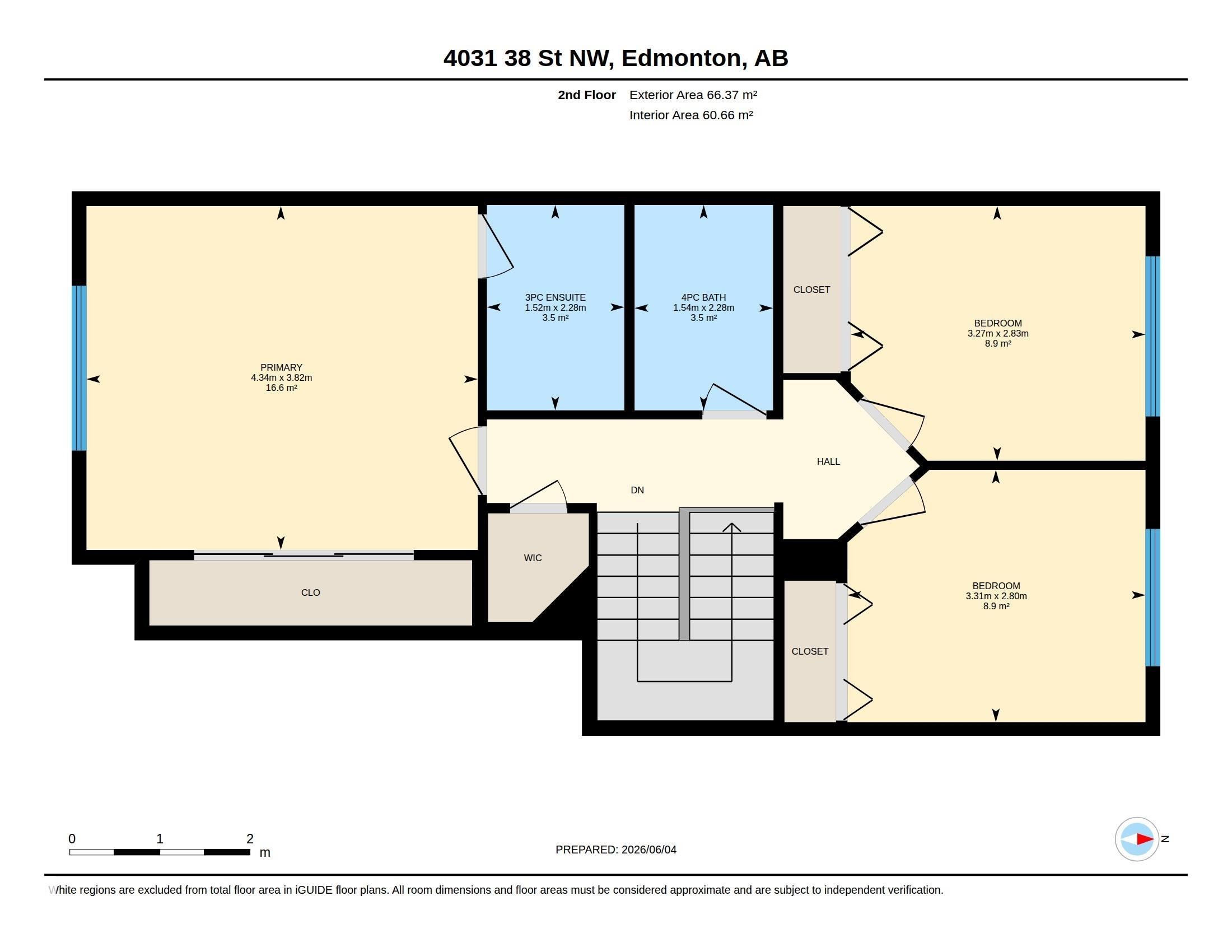 Floor plan - 4031 38 Street, Edmonton, AB