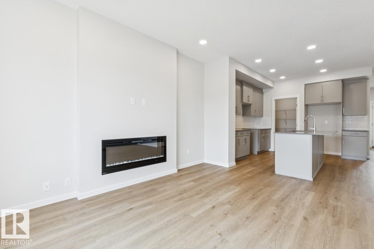 61 Gambel Loop, Spruce Grove, AB - Indoor With Fireplace