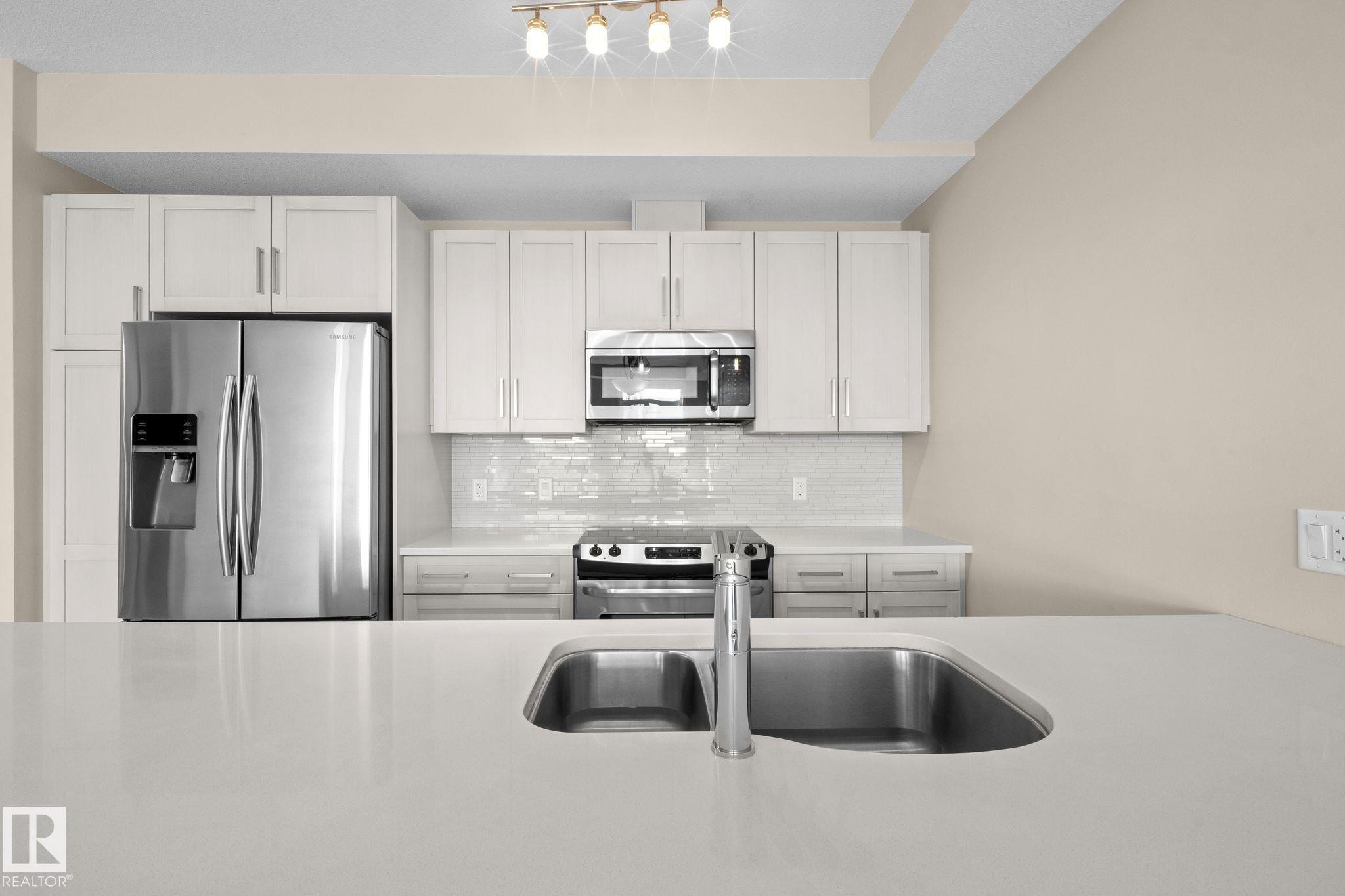 Kitchen - 309 625 Leger Way, Edmonton, AB