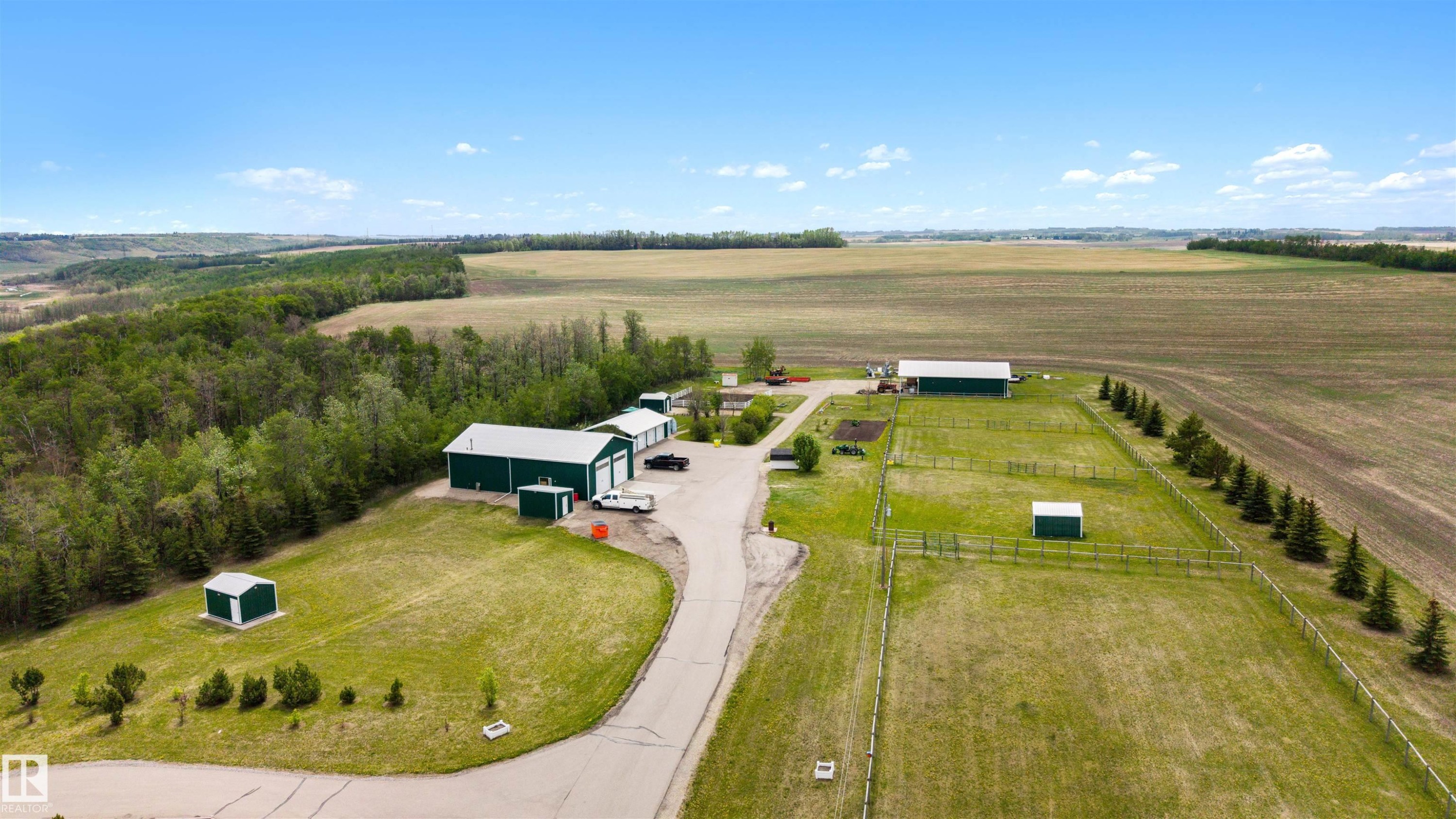 28125 Highway 587, Rural Red Deer County, AB - Outdoor With View