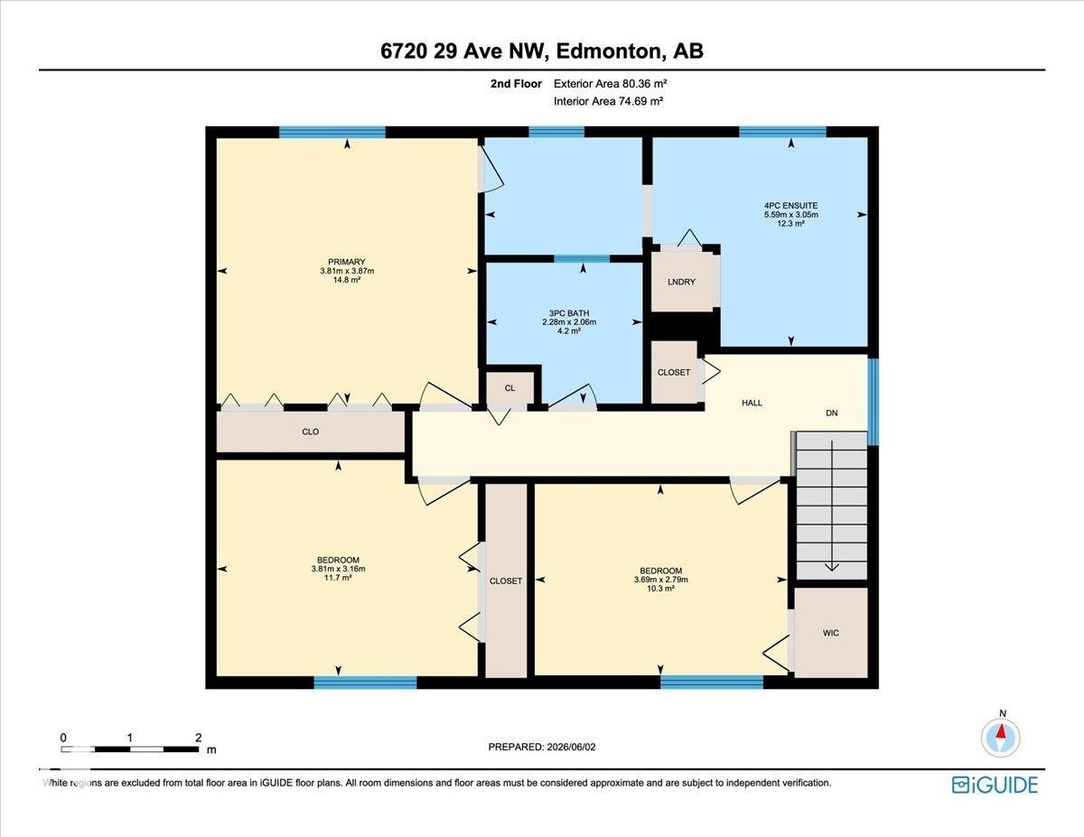 Floor plan - 6720 29 Avenue, Edmonton, AB