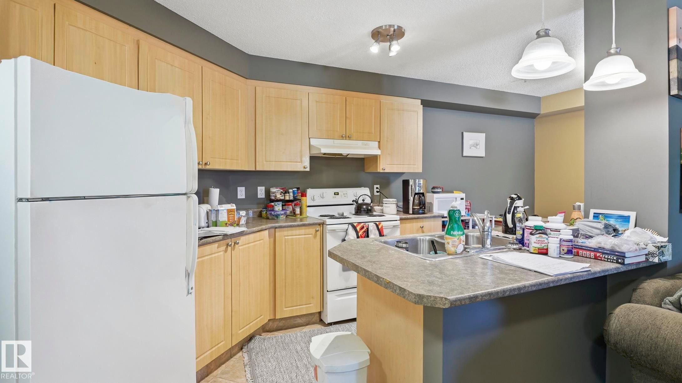 #103 630 Mcallister Lo Sw, Edmonton, AB - Indoor Photo Showing Kitchen