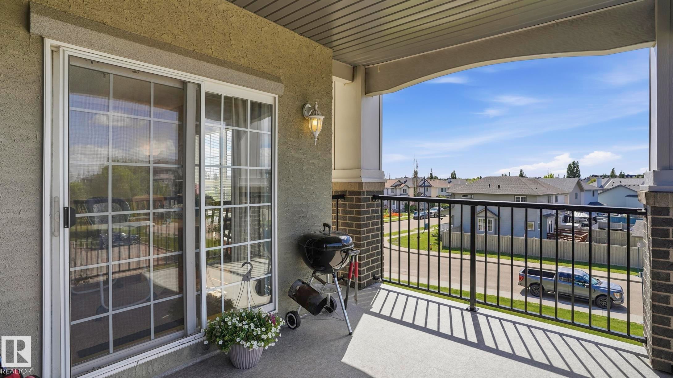 #317 630 Mcallister Lo Sw, Edmonton, AB - Outdoor With Deck Patio Veranda With Exterior