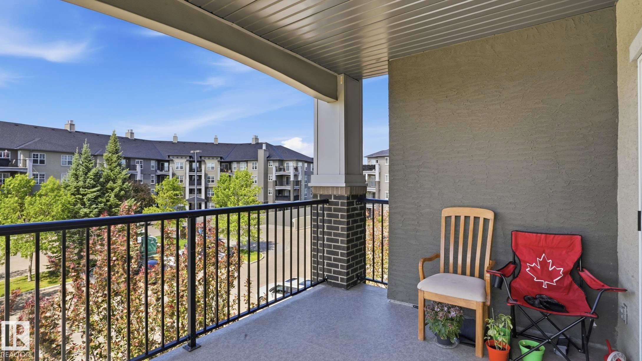 #317 630 Mcallister Lo Sw, Edmonton, AB - Outdoor With Balcony With Exterior