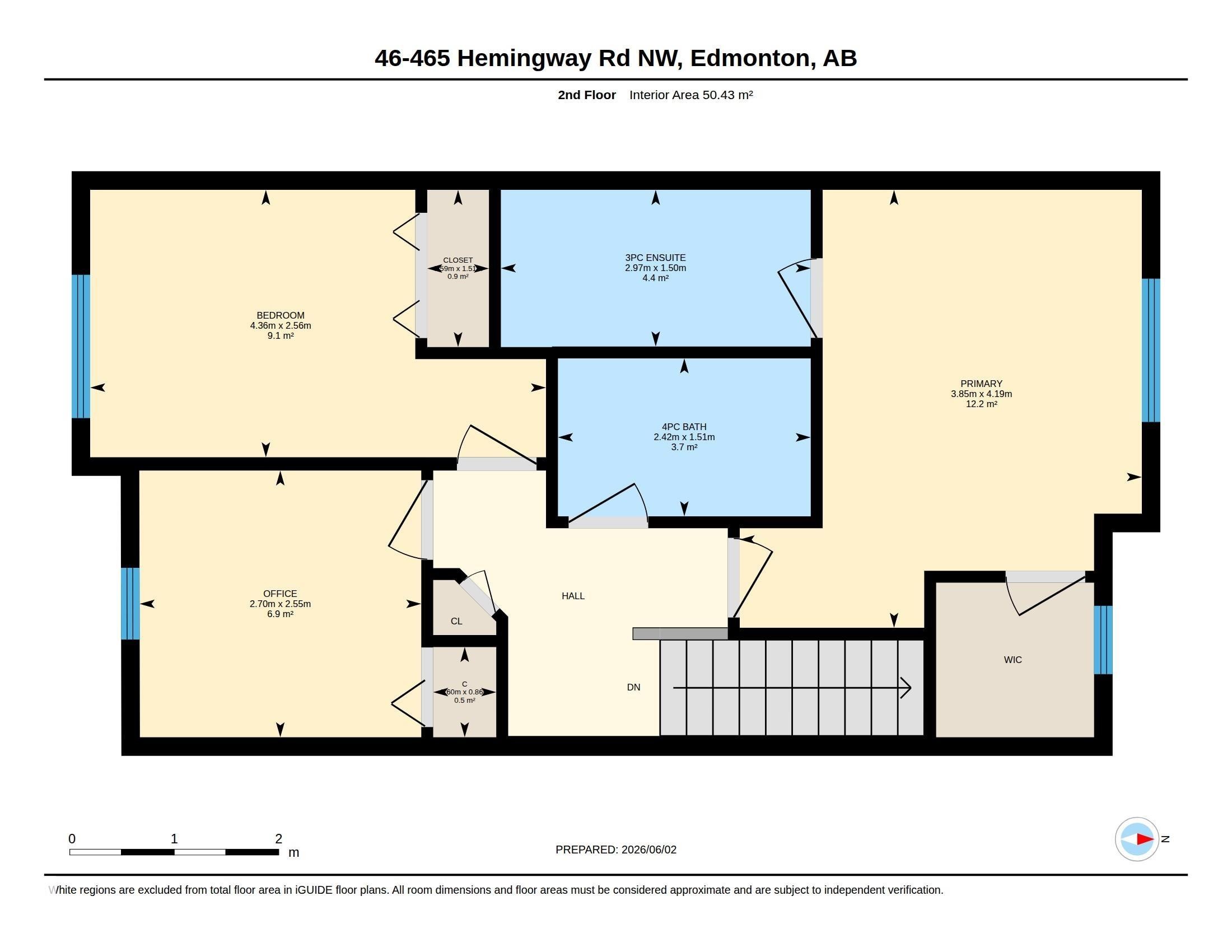 Floor plan - 46 465 Hemingway Road, Edmonton, AB