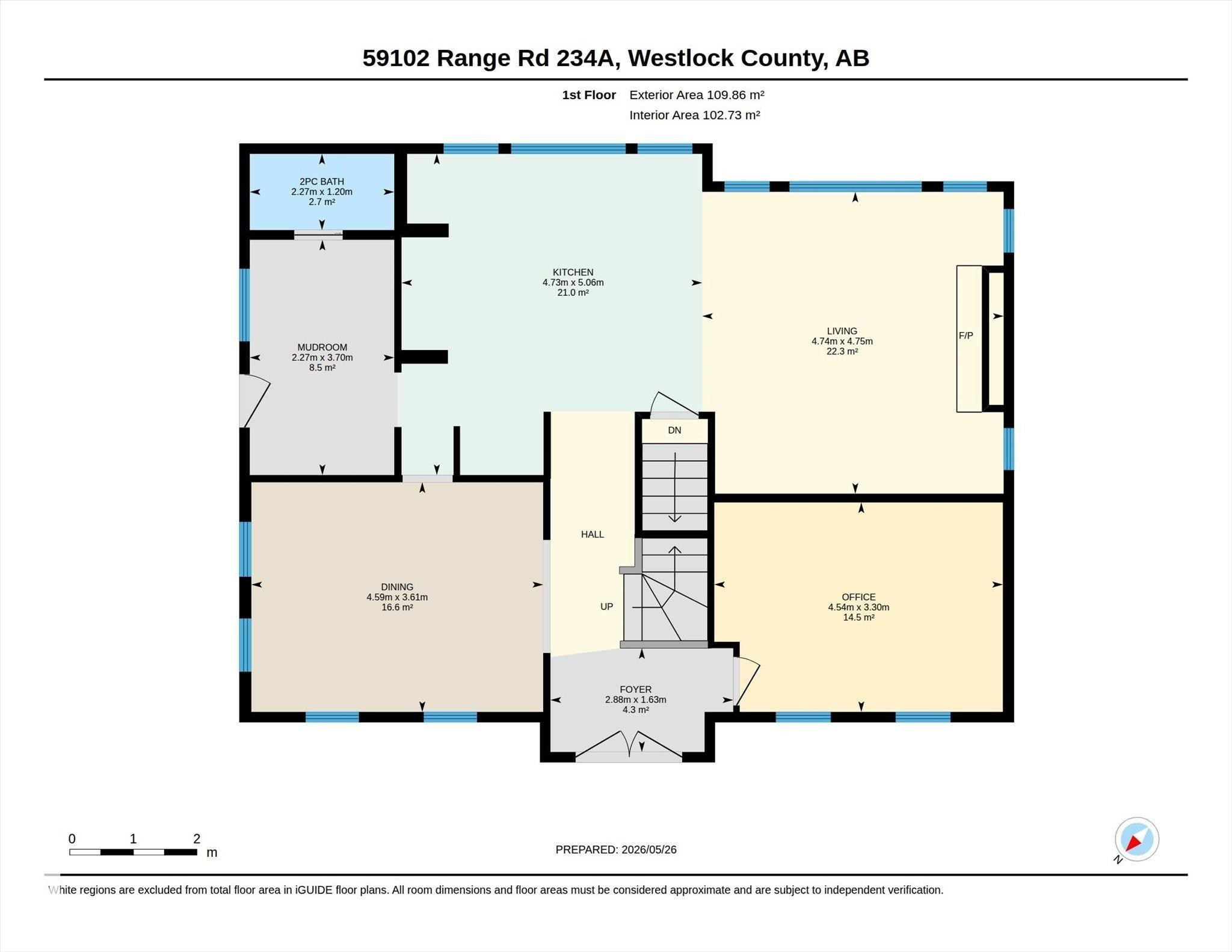 Floor plan - 59102 Rge Road 234, Rural Westlock County, AB