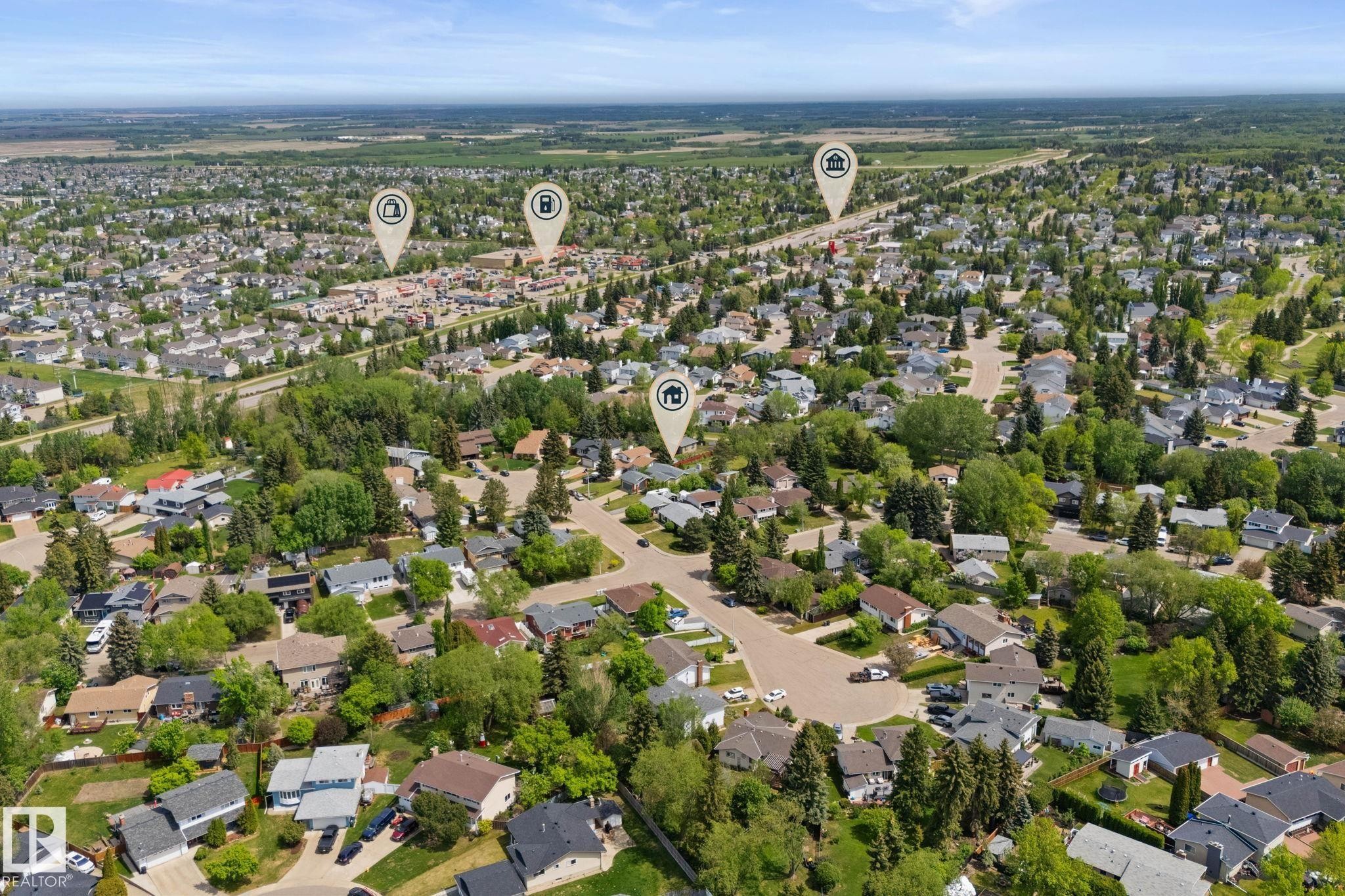 220 Greystone Terrace, Sherwood Park, AB - Outdoor With View