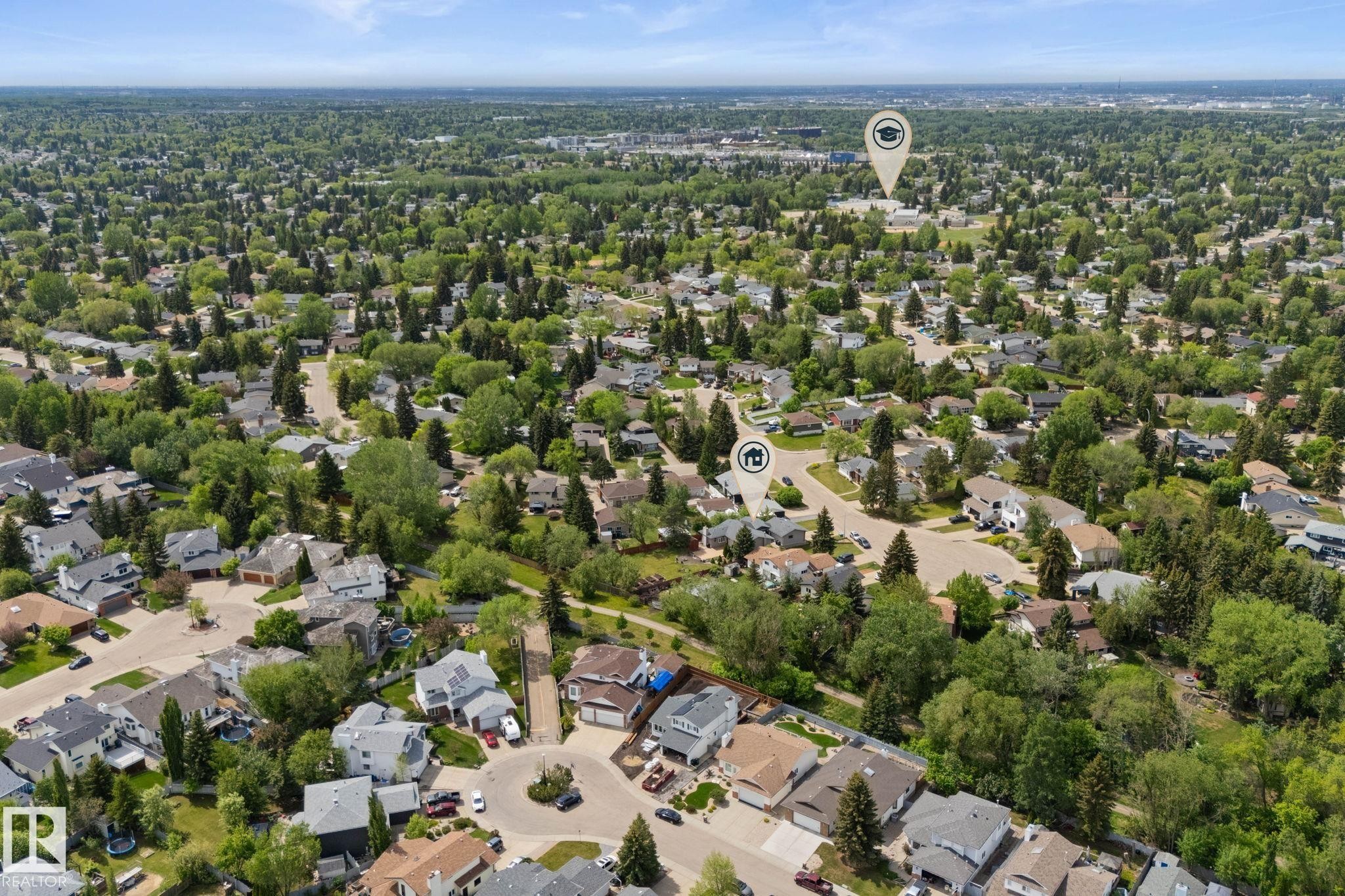 220 Greystone Terrace, Sherwood Park, AB - Outdoor With View