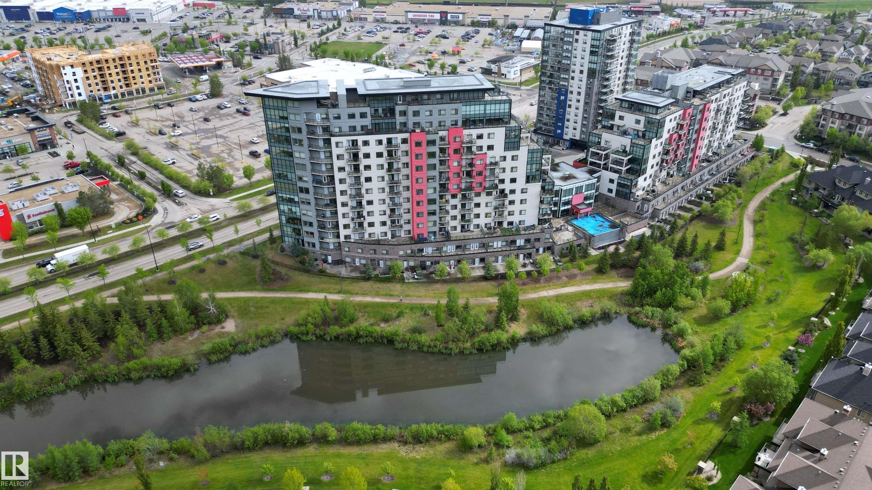 224 5151 Windermere Boulevard, Edmonton, AB - Outdoor With View