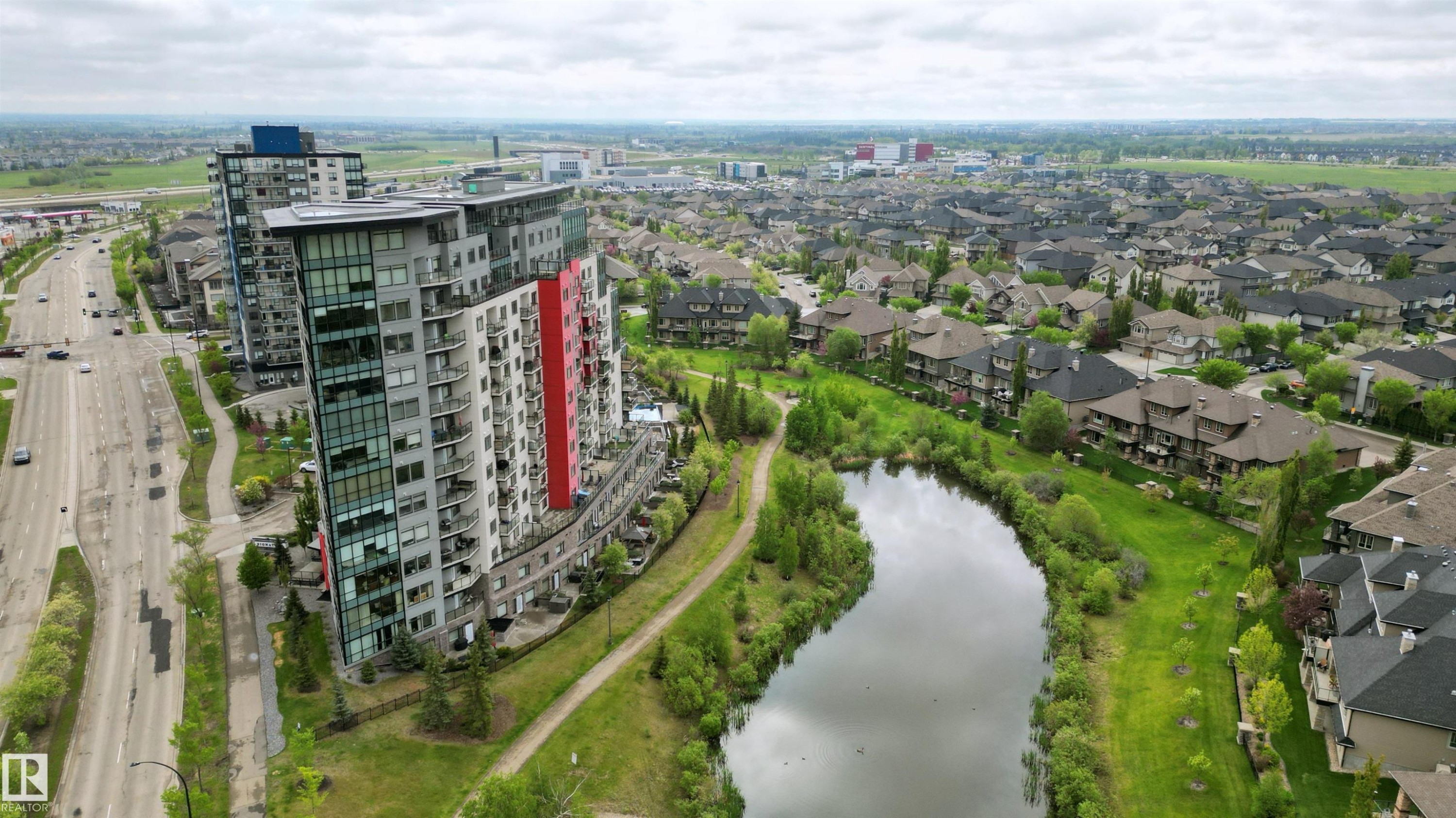224 5151 Windermere Boulevard, Edmonton, AB - Outdoor With View