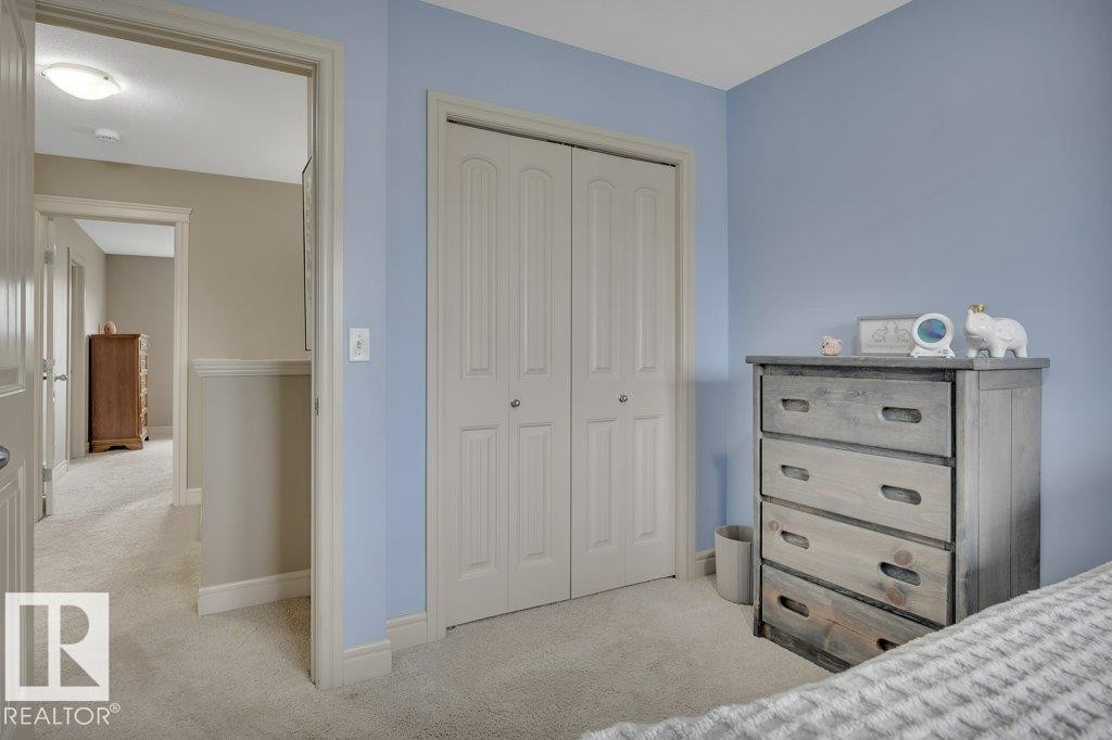 2nd bedroom - large closet space - 10 15151 43 Street, Edmonton, AB - Indoor Photo Showing Bedroom