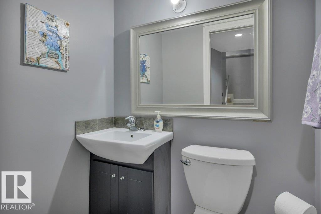 Basement - 2-pc. bath - 10 15151 43 Street, Edmonton, AB - Indoor Photo Showing Bathroom