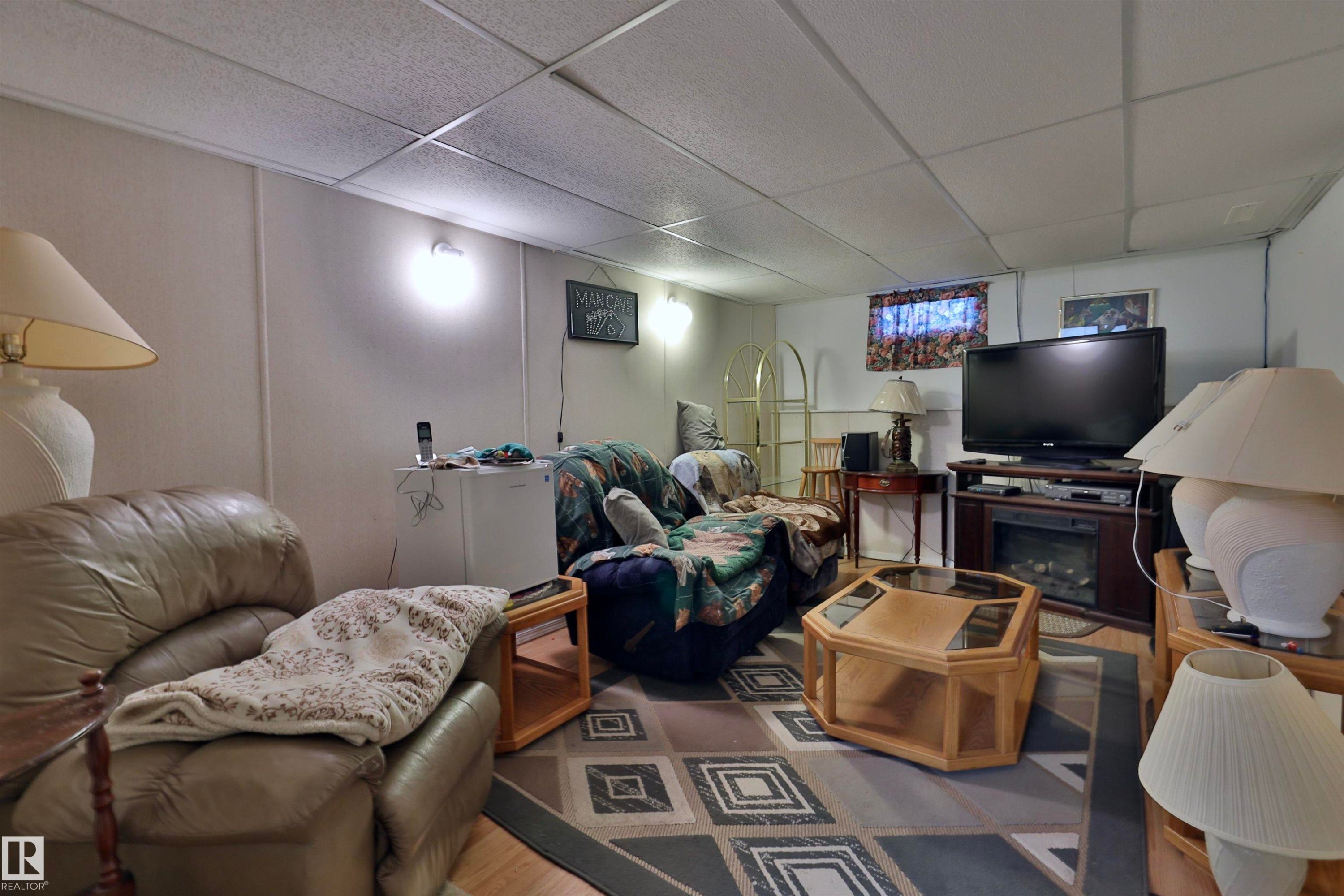 144 Cameron Crescent, Wetaskiwin, AB - Indoor Photo Showing Basement