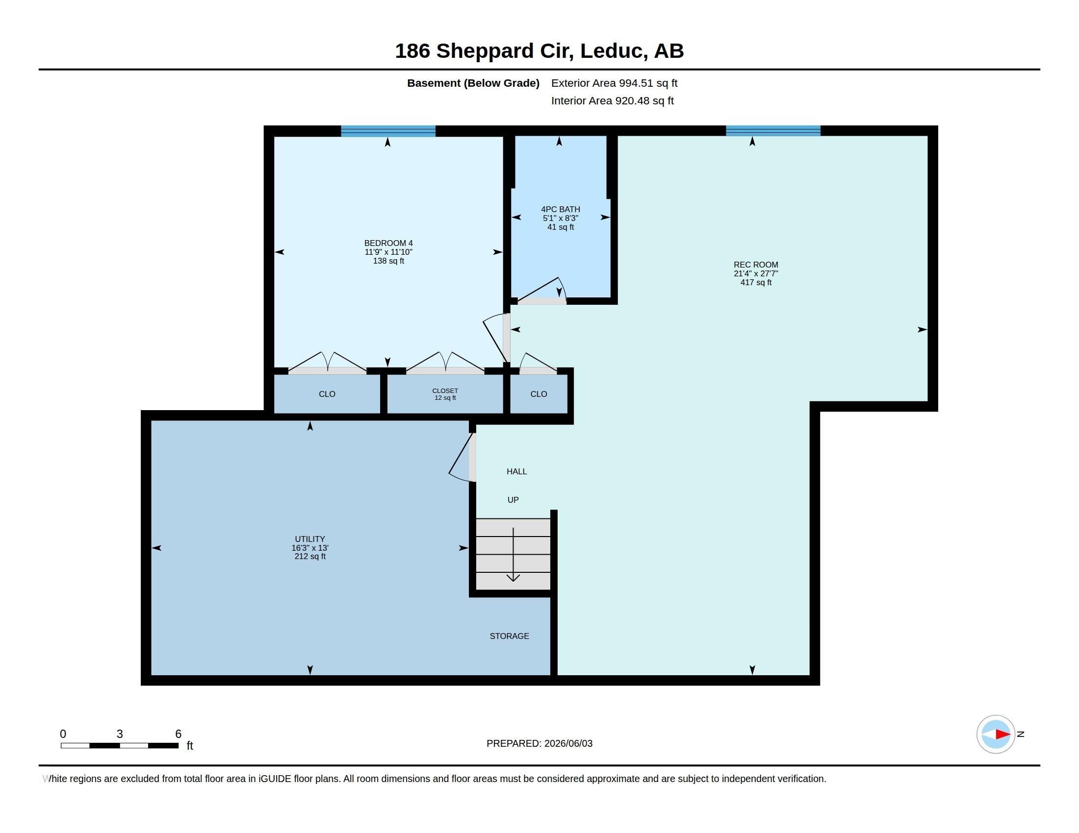 186 Sheppard Circle, Leduc, AB